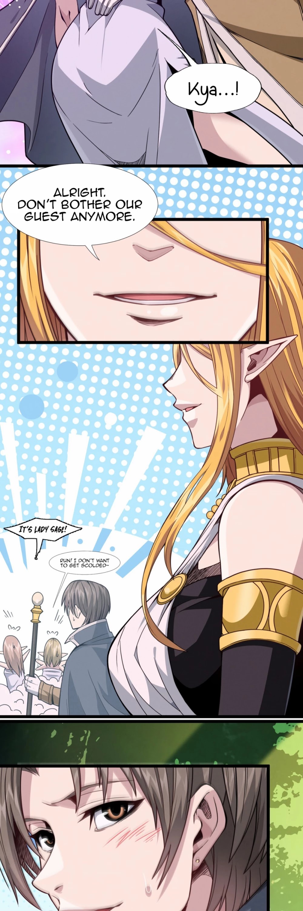 I'm Really Not the Evil God's Lackey Chapter 27 page 7 - Chapter 27: Let Him Be Our Eyes