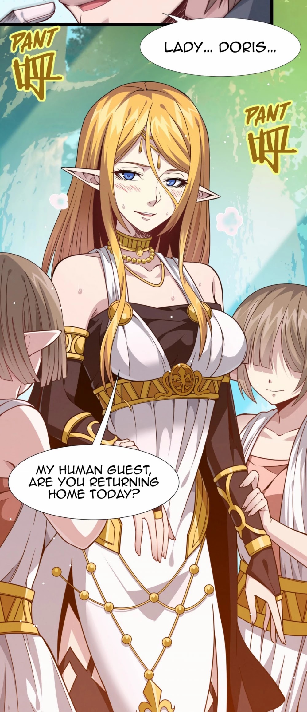 I'm Really Not the Evil God's Lackey Chapter 27 page 8 - Chapter 27: Let Him Be Our Eyes