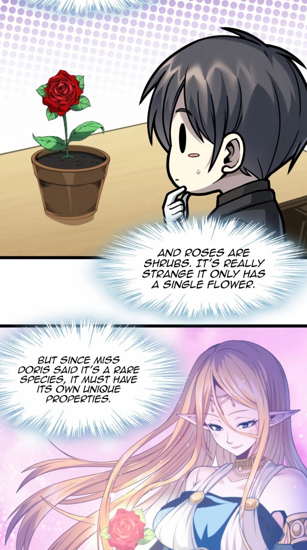 I'm Really Not the Evil God's Lackey Chapter 28 page 4 - Chapter 28: Destroy My Entire Being
