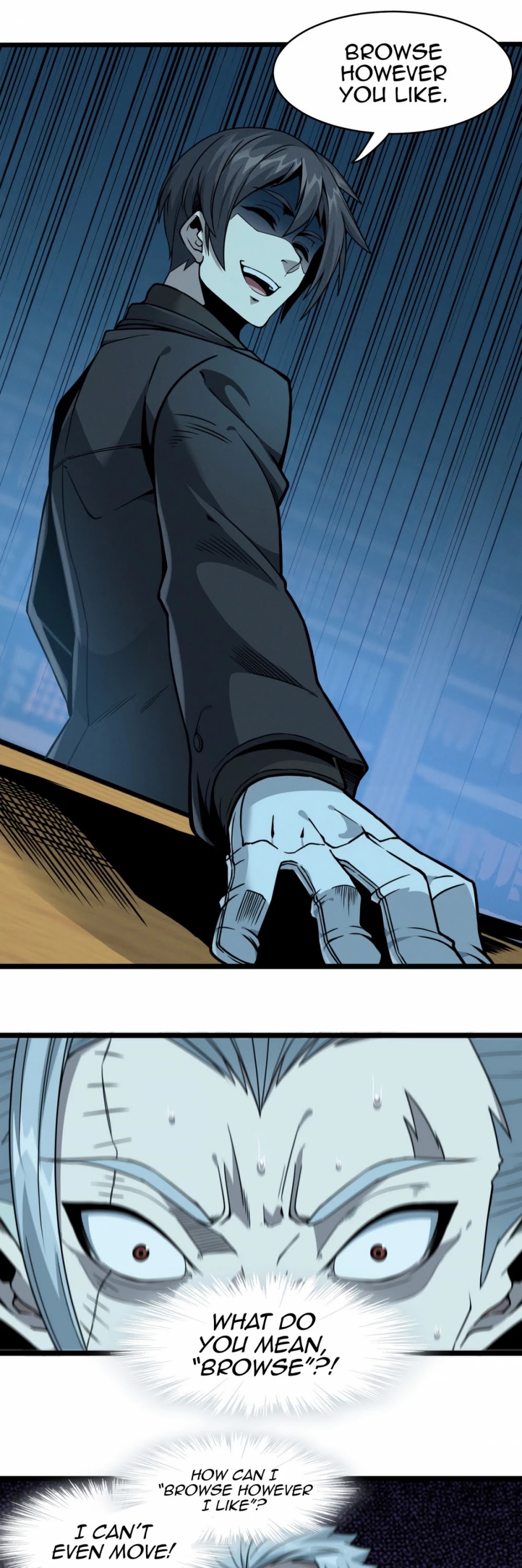 I'm Really Not the Evil God's Lackey Chapter 28 page 40 - Chapter 28: Destroy My Entire Being