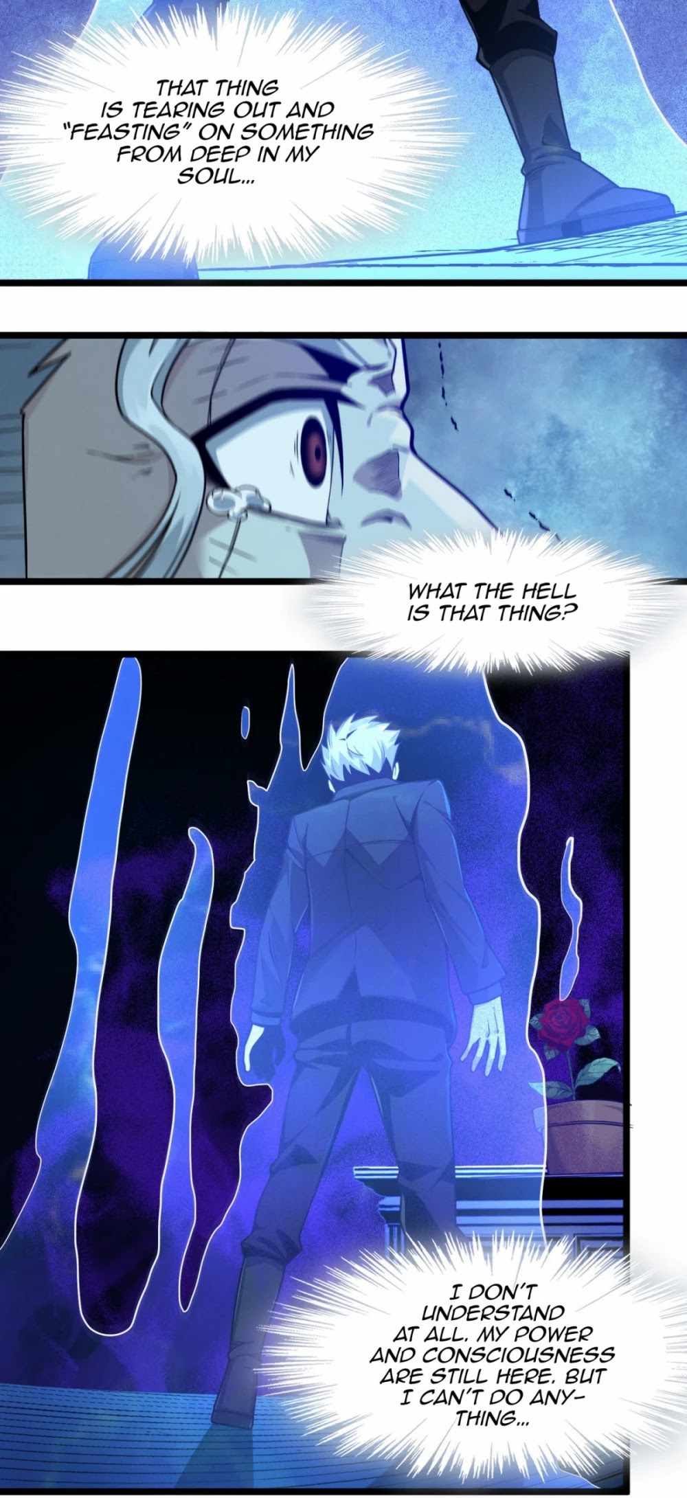 I'm Really Not the Evil God's Lackey Chapter 28 page 45 - Chapter 28: Destroy My Entire Being
