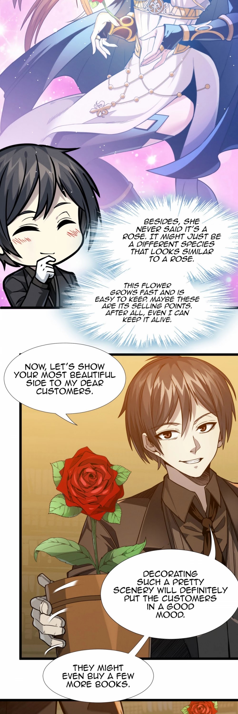 I'm Really Not the Evil God's Lackey Chapter 28 page 5 - Chapter 28: Destroy My Entire Being
