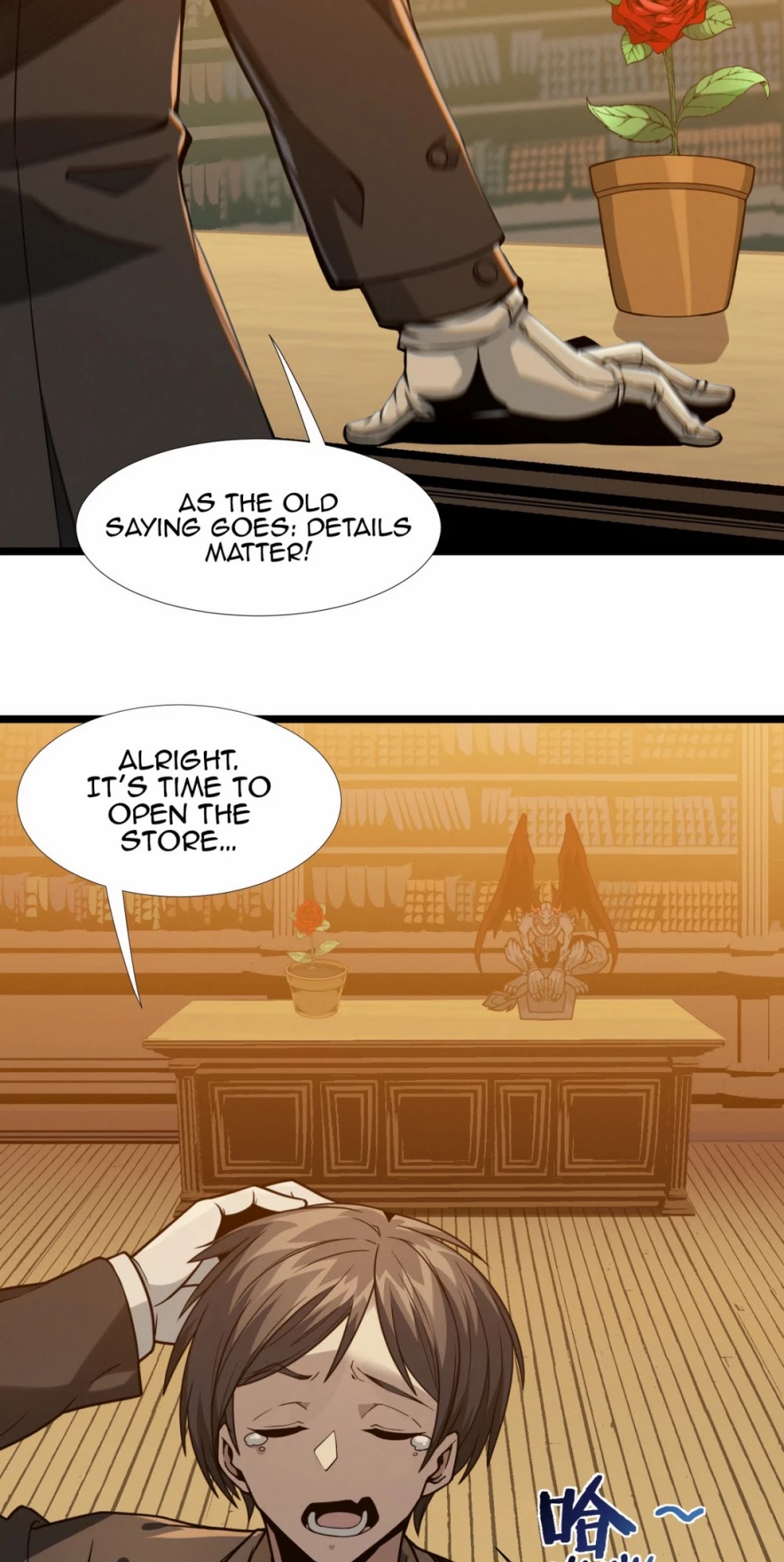 I'm Really Not the Evil God's Lackey Chapter 28 page 6 - Chapter 28: Destroy My Entire Being