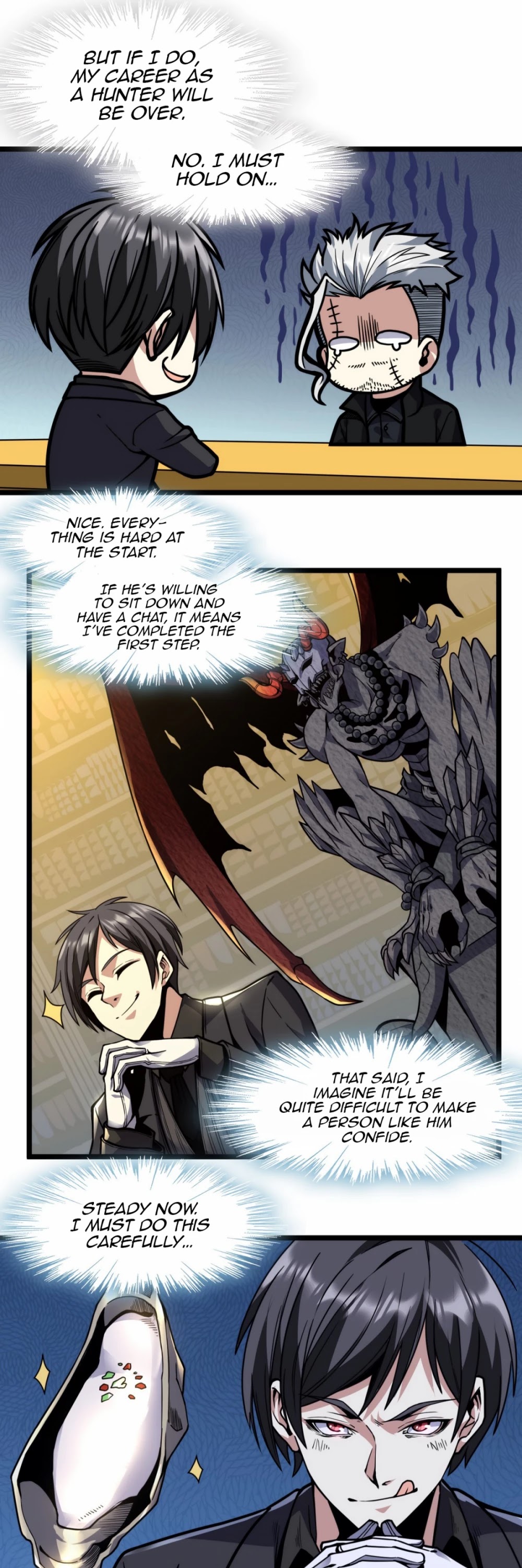 I'm Really Not the Evil God's Lackey Chapter 29 page 33 - Chapter 29: I’m Great at Opening Up Others’ Hearts