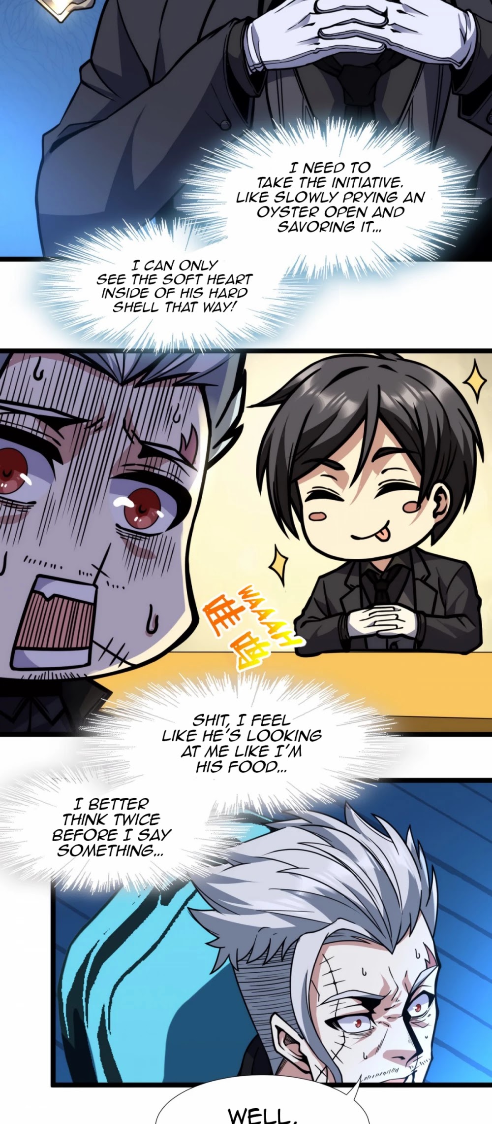 I'm Really Not the Evil God's Lackey Chapter 29 page 34 - Chapter 29: I’m Great at Opening Up Others’ Hearts