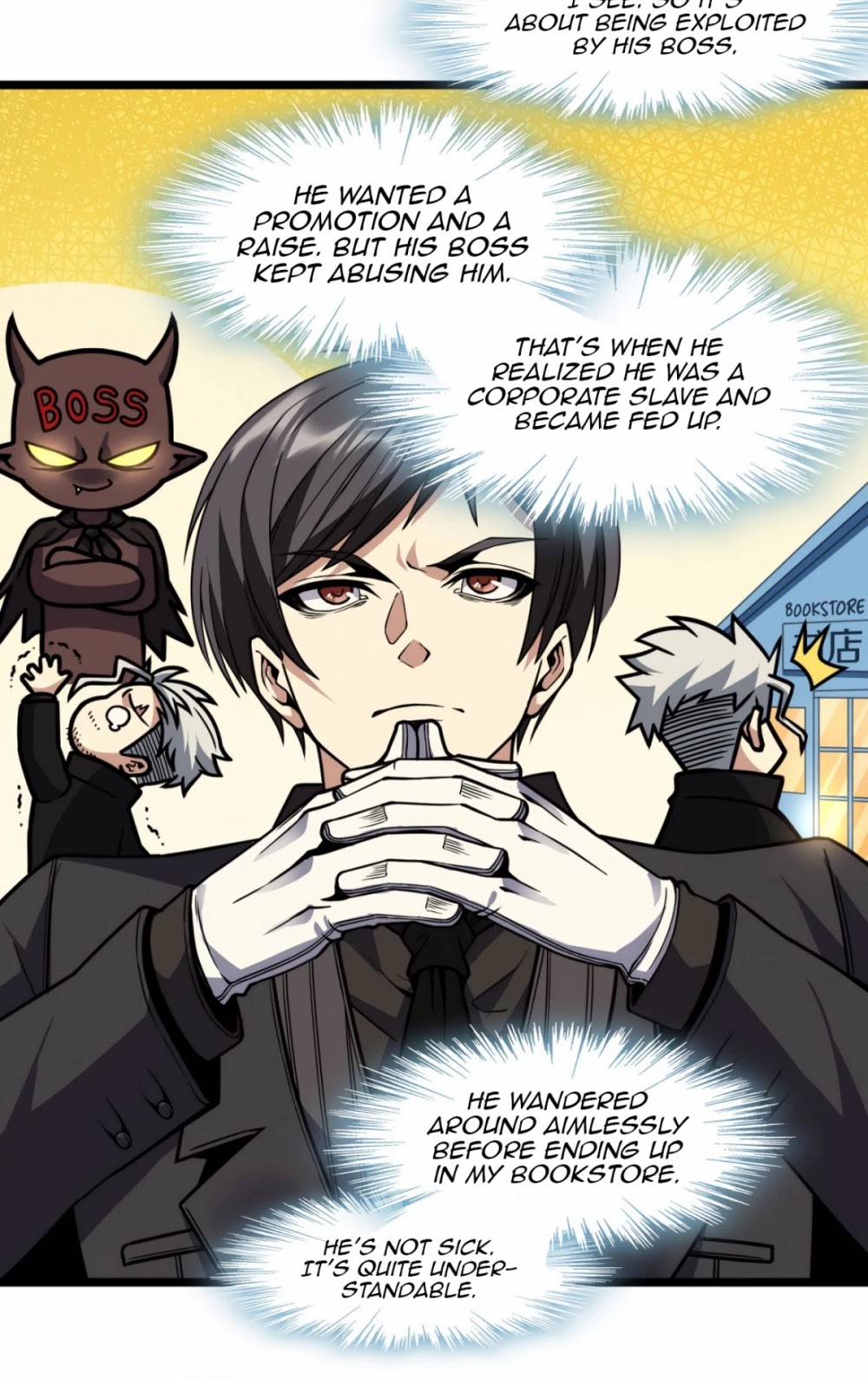 I'm Really Not the Evil God's Lackey Chapter 29 page 41 - Chapter 29: I’m Great at Opening Up Others’ Hearts