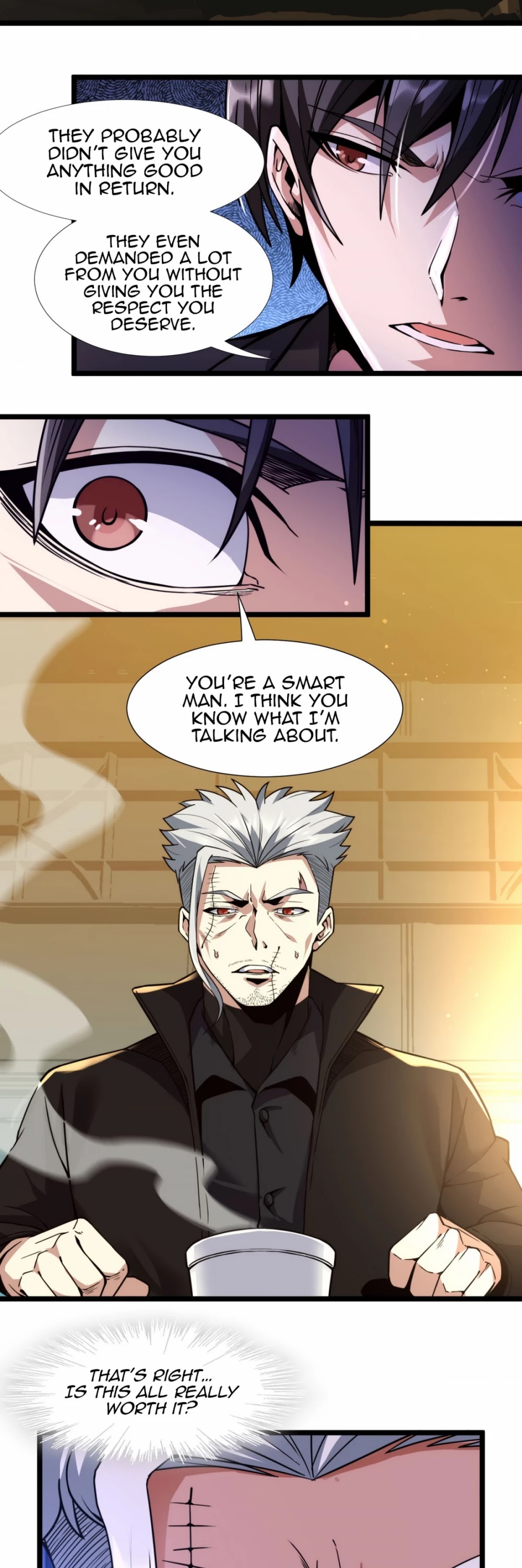 I'm Really Not the Evil God's Lackey Chapter 29 page 47 - Chapter 29: I’m Great at Opening Up Others’ Hearts