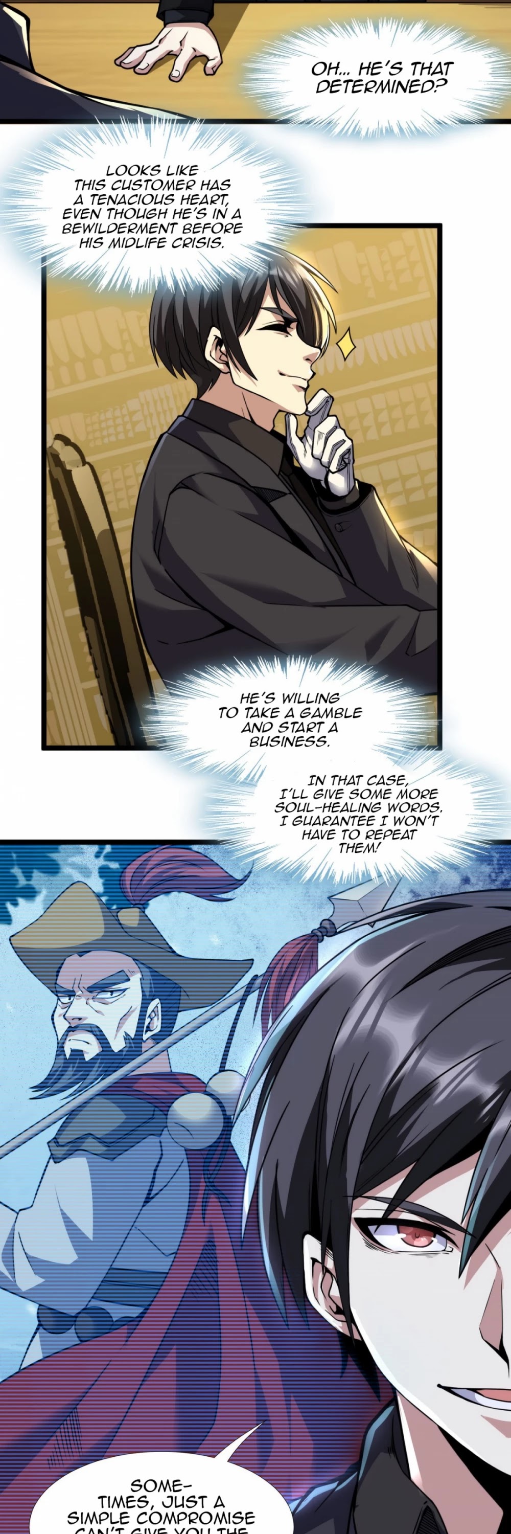 I'm Really Not the Evil God's Lackey Chapter 29 page 65 - Chapter 29: I’m Great at Opening Up Others’ Hearts