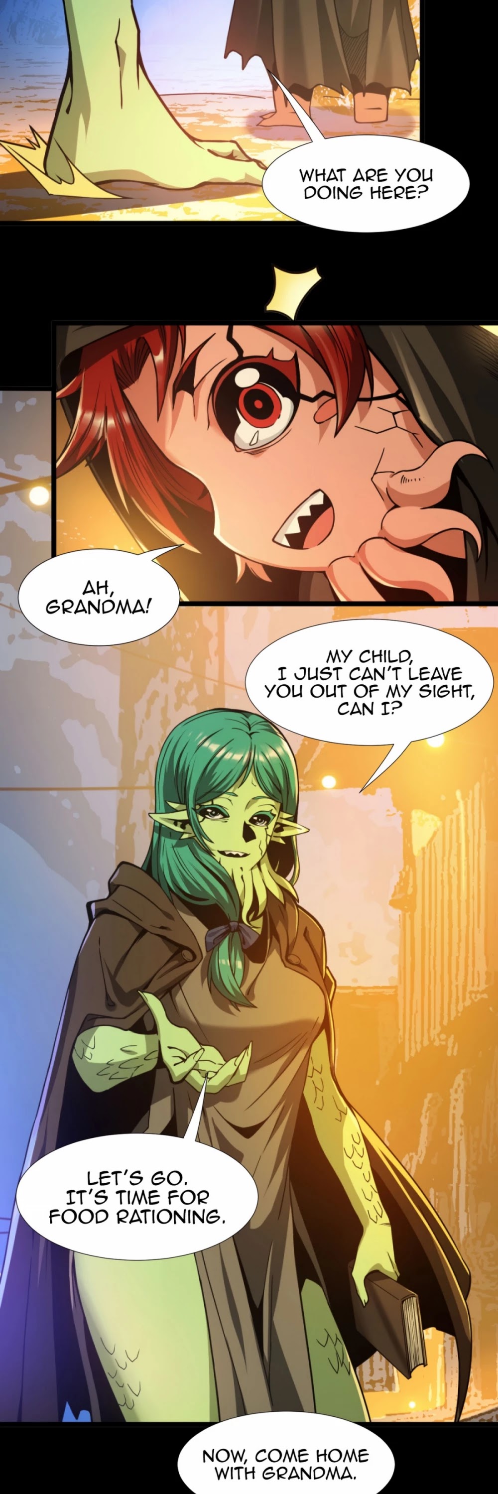 I'm Really Not the Evil God's Lackey Chapter 30 page 22 - Chapter 30: He’s Just Playing a Game!