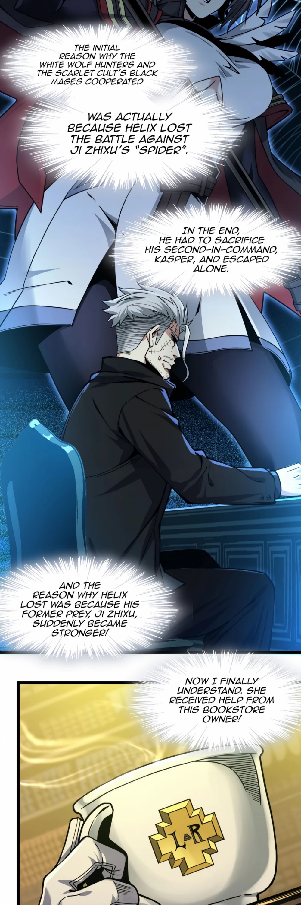 I'm Really Not the Evil God's Lackey Chapter 30 page 31 - Chapter 30: He’s Just Playing a Game!