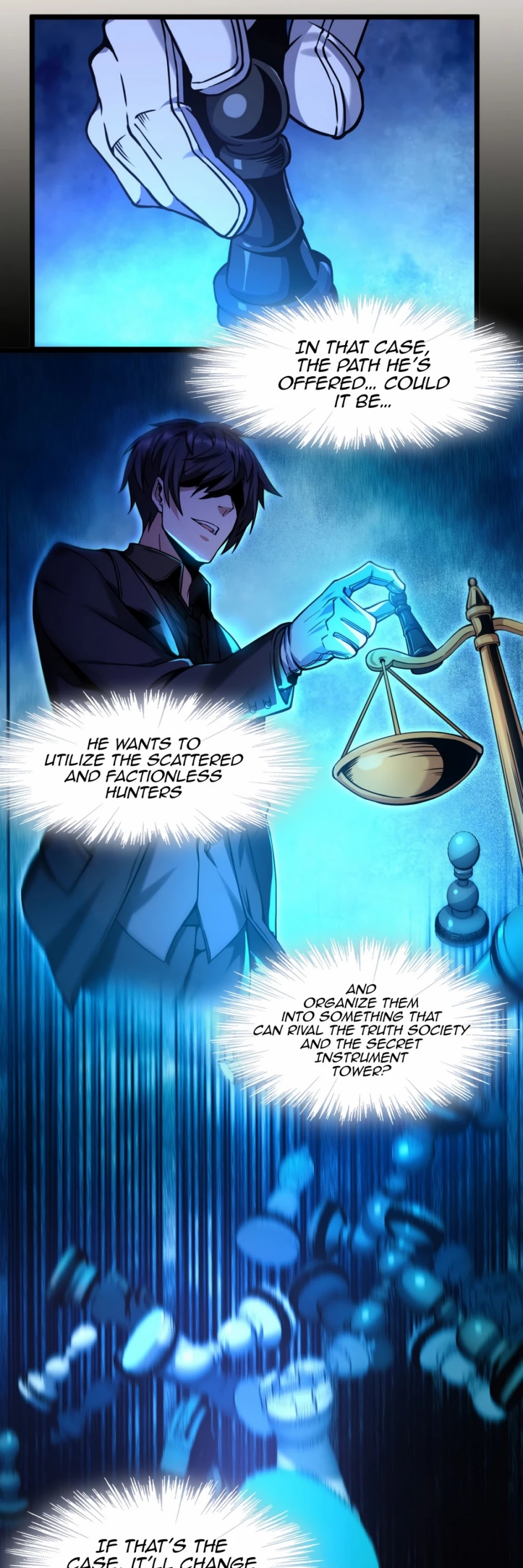 I'm Really Not the Evil God's Lackey Chapter 30 page 34 - Chapter 30: He’s Just Playing a Game!