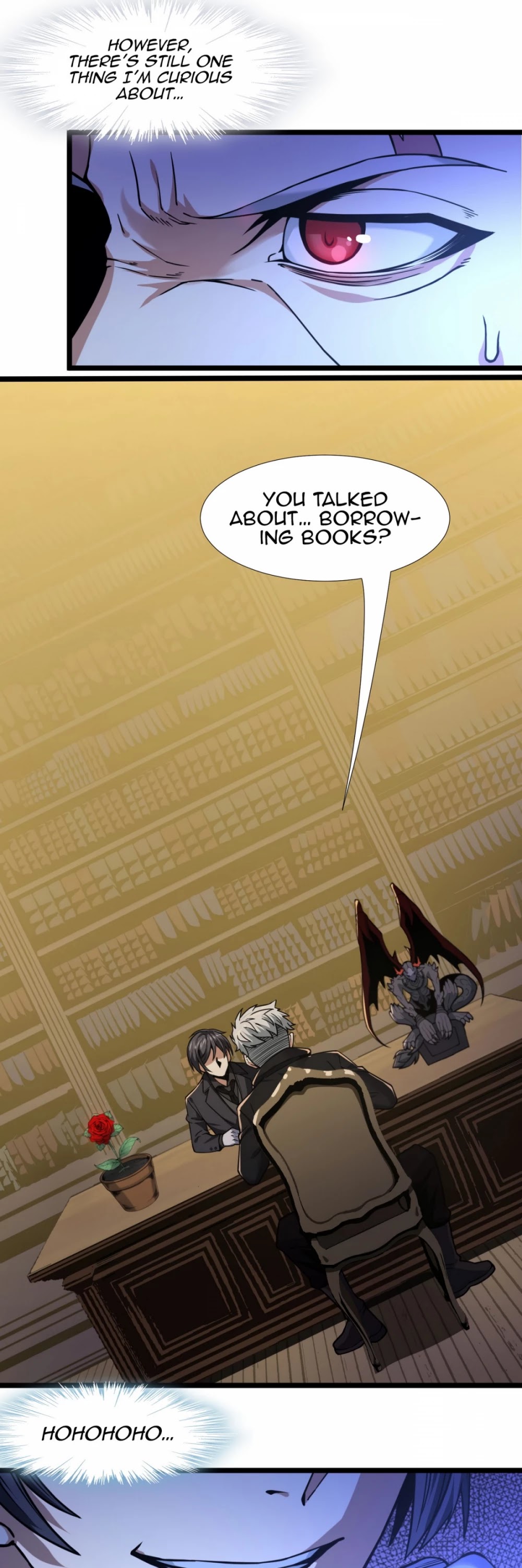 I'm Really Not the Evil God's Lackey Chapter 30 page 38 - Chapter 30: He’s Just Playing a Game!