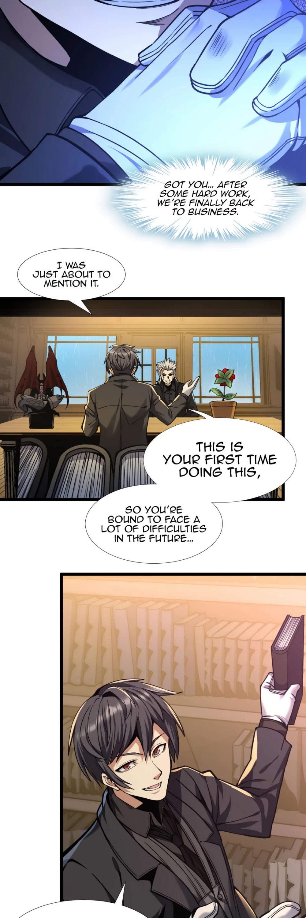 I'm Really Not the Evil God's Lackey Chapter 30 page 39 - Chapter 30: He’s Just Playing a Game!