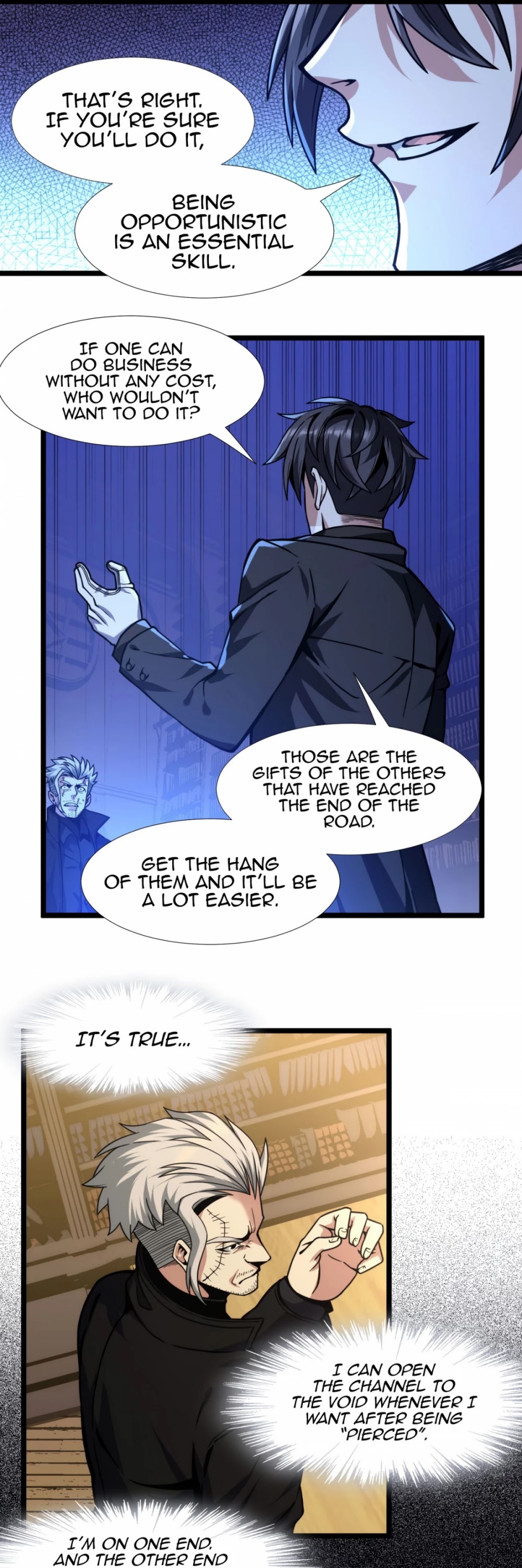 I'm Really Not the Evil God's Lackey Chapter 30 page 56 - Chapter 30: He’s Just Playing a Game!