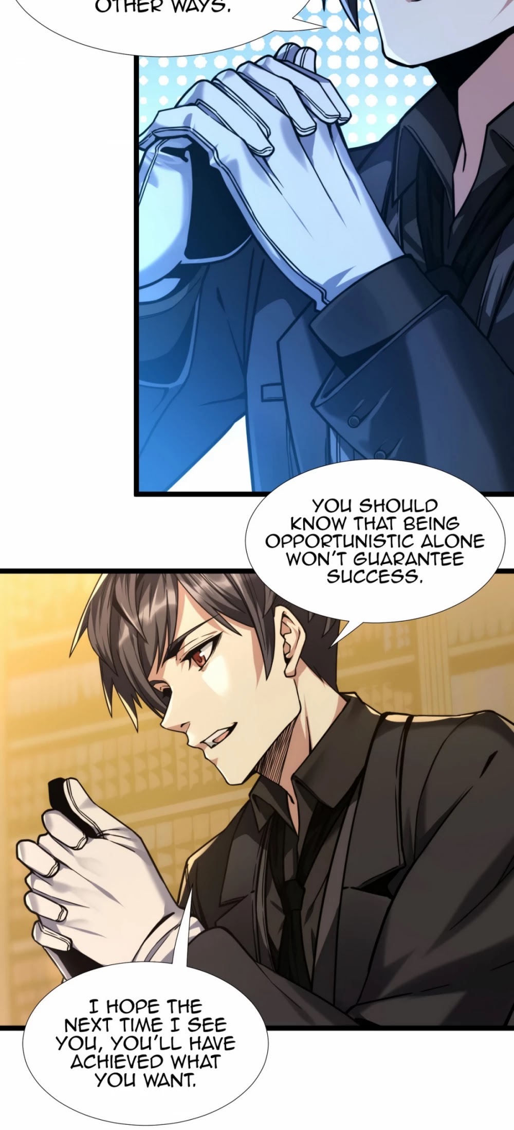 I'm Really Not the Evil God's Lackey Chapter 30 page 59 - Chapter 30: He’s Just Playing a Game!