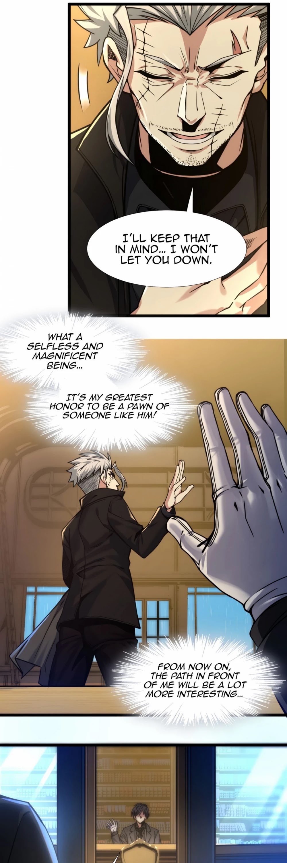I'm Really Not the Evil God's Lackey Chapter 30 page 60 - Chapter 30: He’s Just Playing a Game!