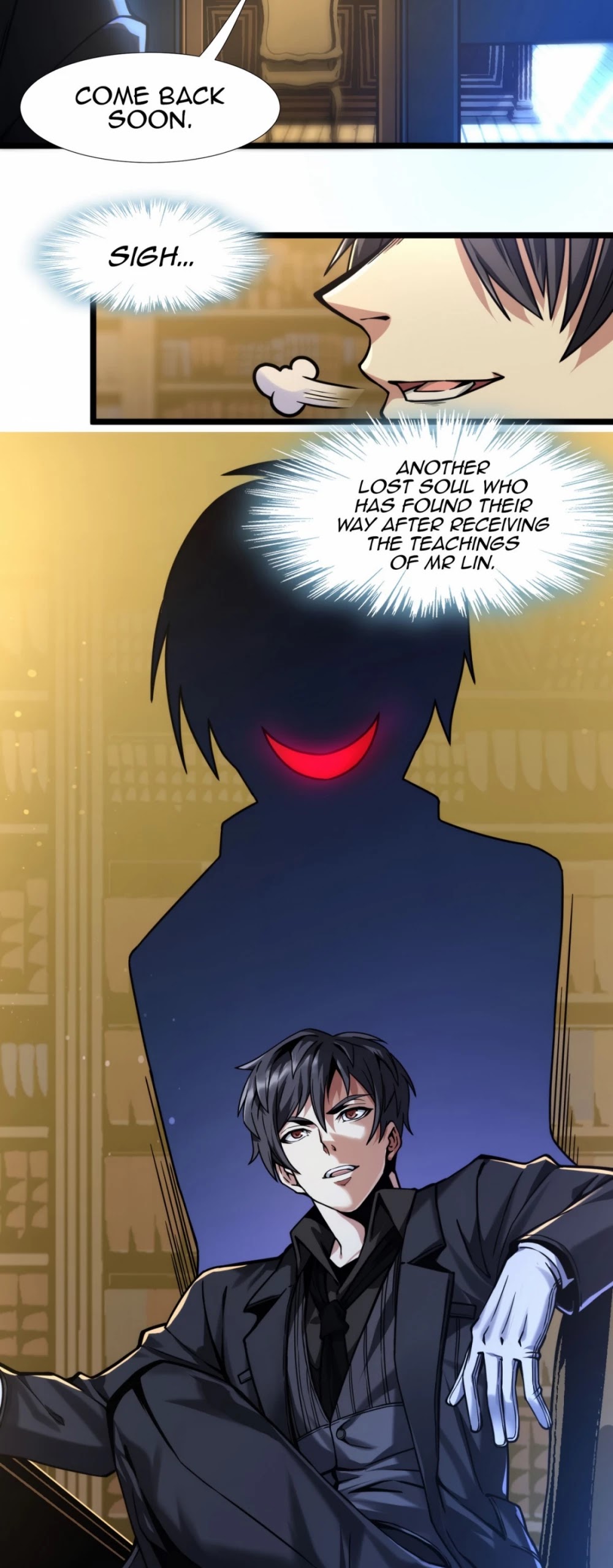 I'm Really Not the Evil God's Lackey Chapter 30 page 61 - Chapter 30: He’s Just Playing a Game!