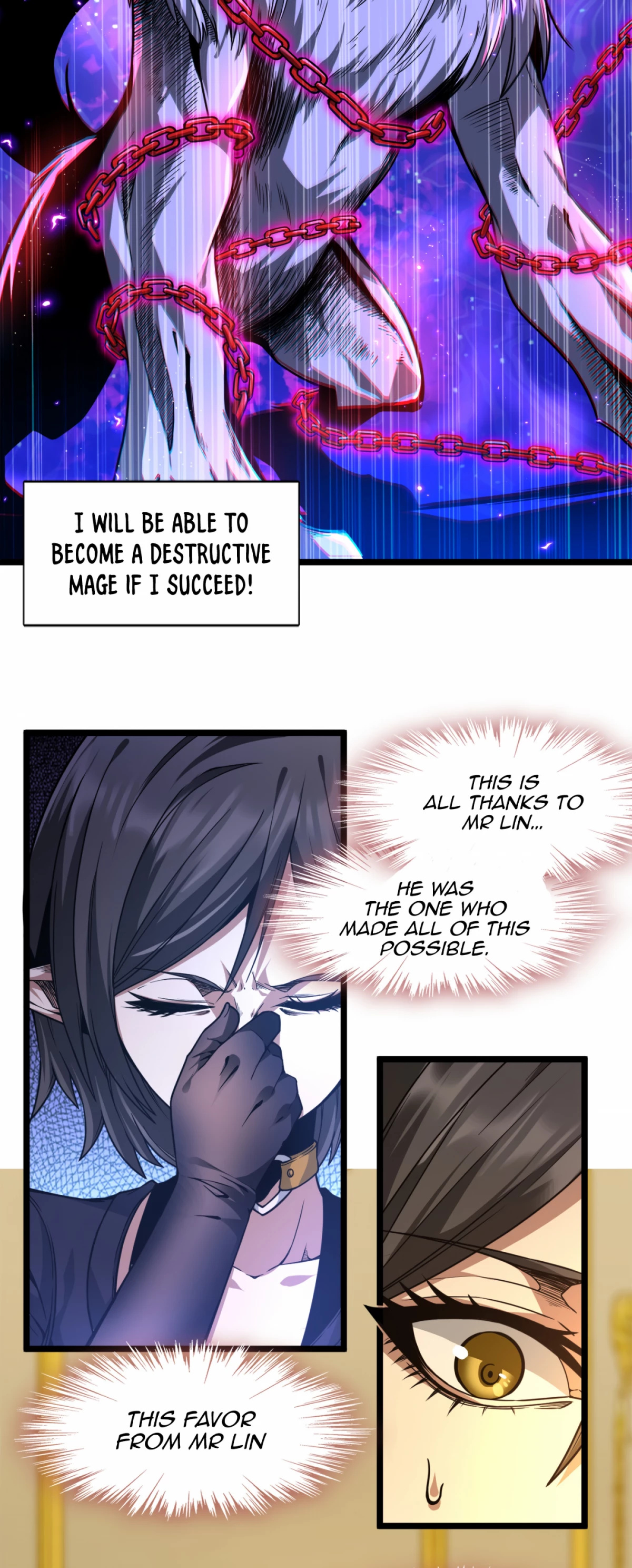 I'm Really Not the Evil God's Lackey Chapter 31 page 28 - Chapter 31: Flesh Gospel
