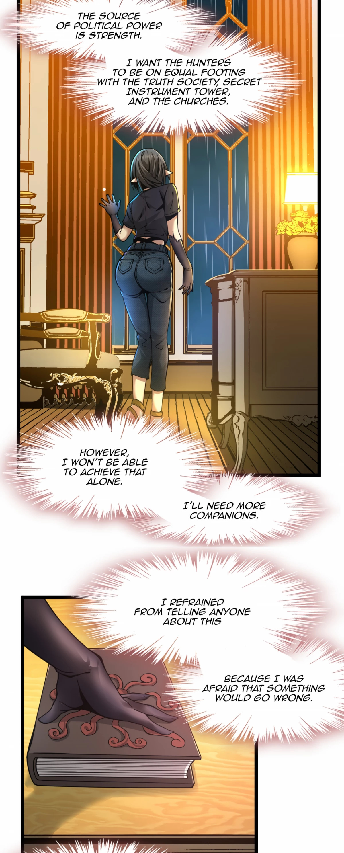 I'm Really Not the Evil God's Lackey Chapter 31 page 31 - Chapter 31: Flesh Gospel