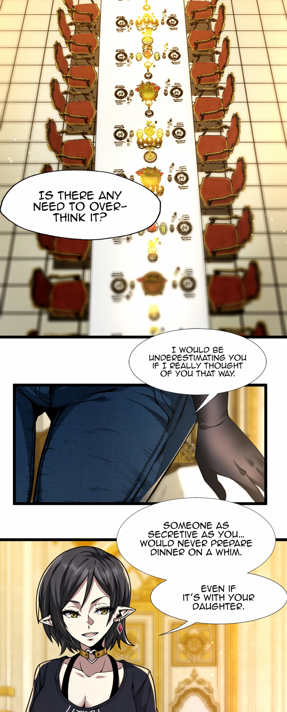 I'm Really Not the Evil God's Lackey Chapter 31 page 45 - Chapter 31: Flesh Gospel