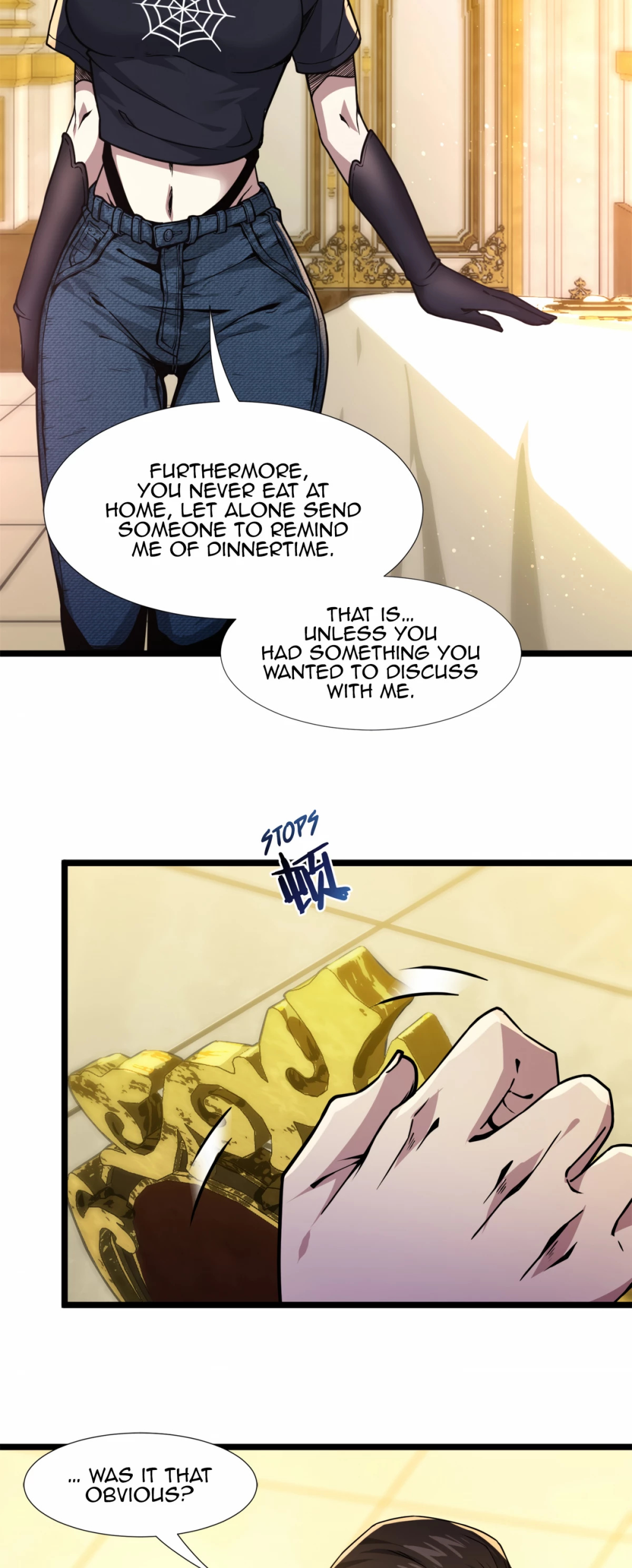 I'm Really Not the Evil God's Lackey Chapter 31 page 46 - Chapter 31: Flesh Gospel