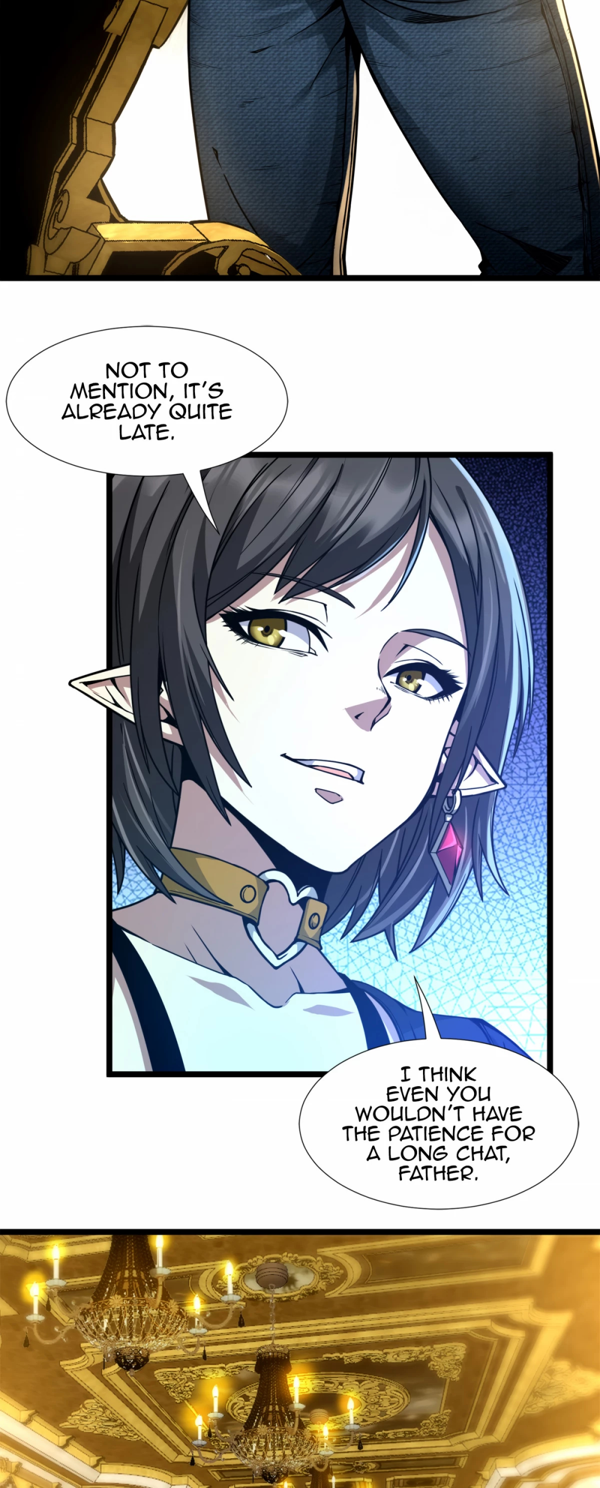 I'm Really Not the Evil God's Lackey Chapter 31 page 48 - Chapter 31: Flesh Gospel