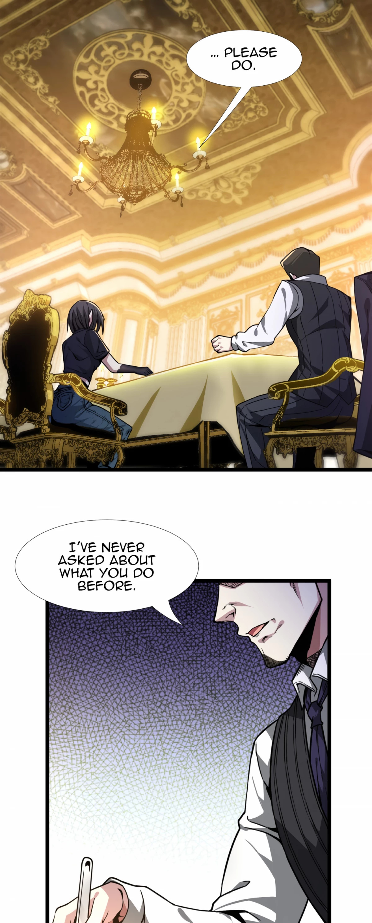 I'm Really Not the Evil God's Lackey Chapter 31 page 53 - Chapter 31: Flesh Gospel