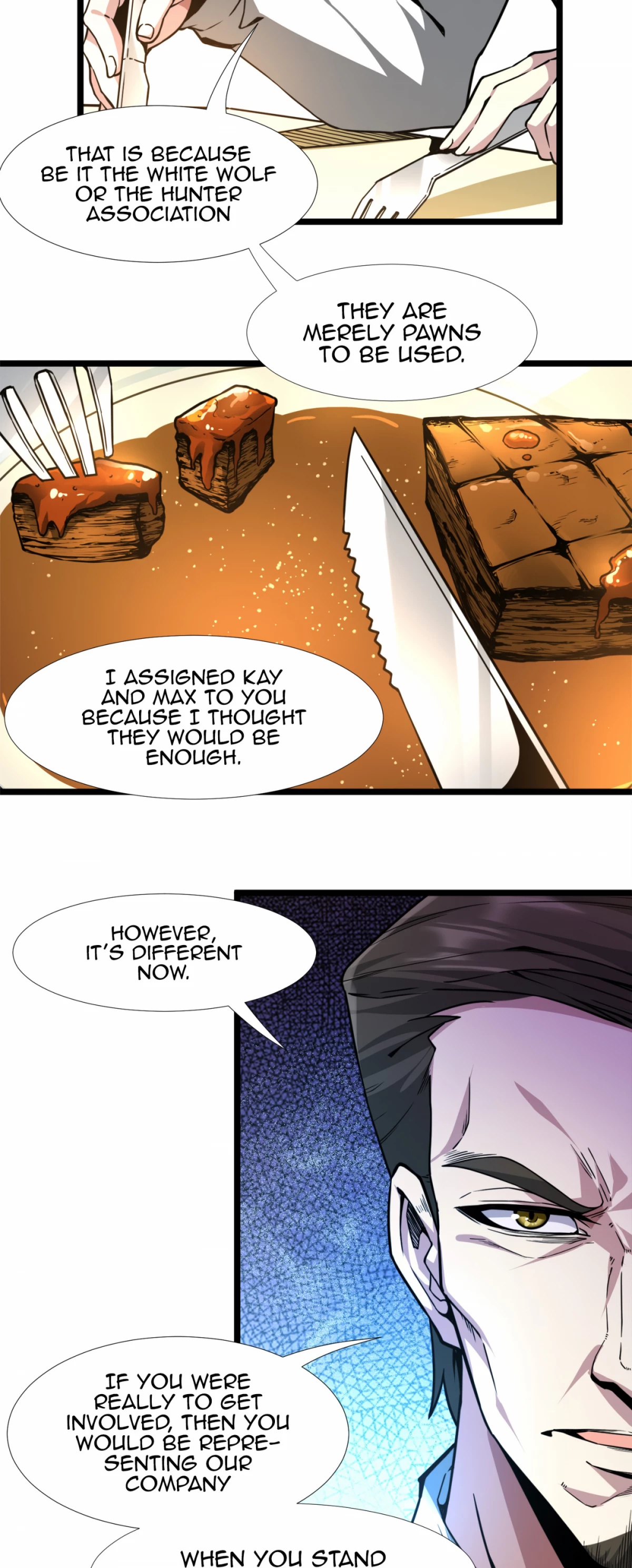 I'm Really Not the Evil God's Lackey Chapter 31 page 54 - Chapter 31: Flesh Gospel