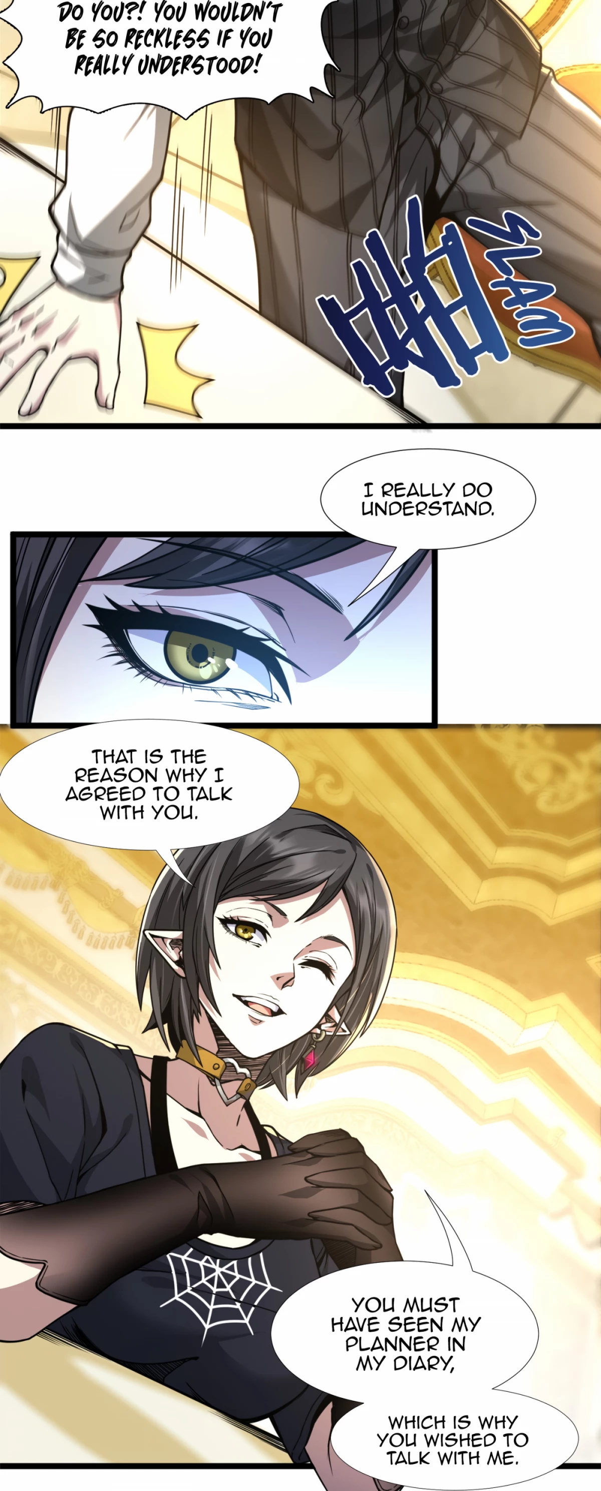 I'm Really Not the Evil God's Lackey Chapter 31 page 56 - Chapter 31: Flesh Gospel
