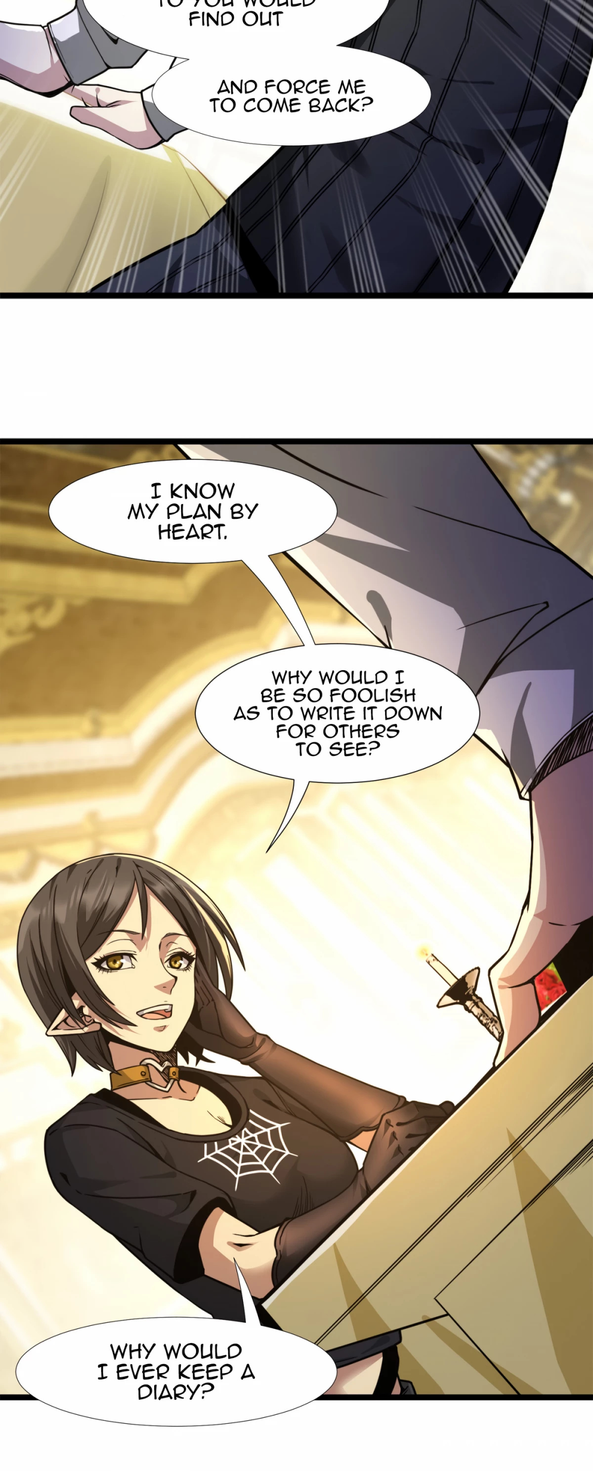 I'm Really Not the Evil God's Lackey Chapter 31 page 58 - Chapter 31: Flesh Gospel