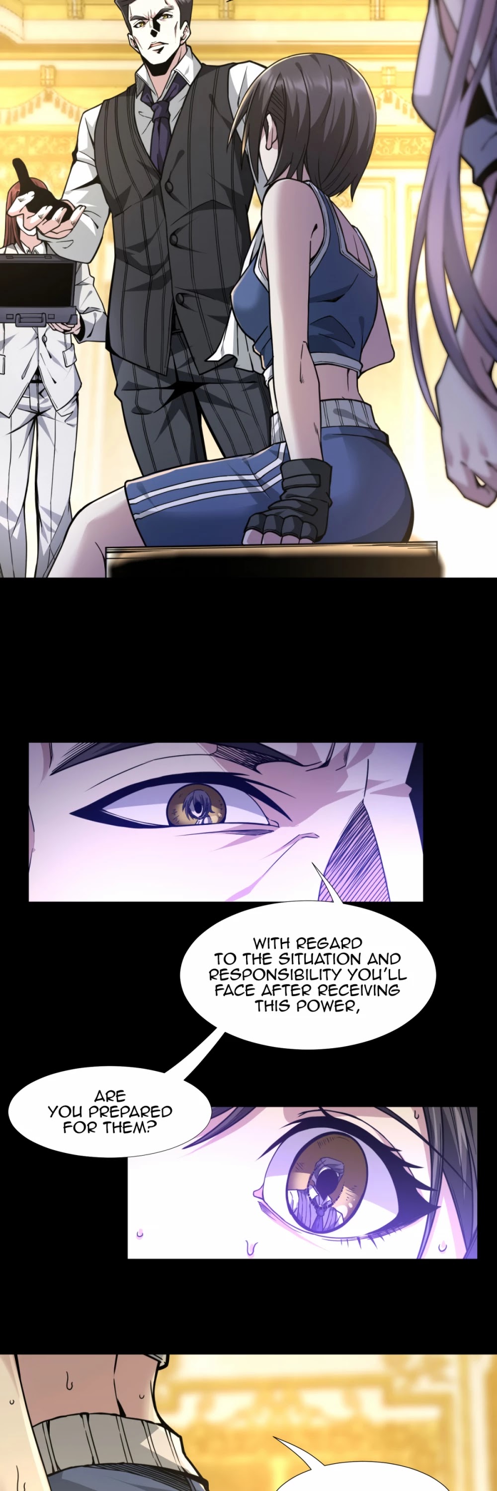 I'm Really Not the Evil God's Lackey Chapter 32 page 15 - Chapter 32: He's Changed You a Lot