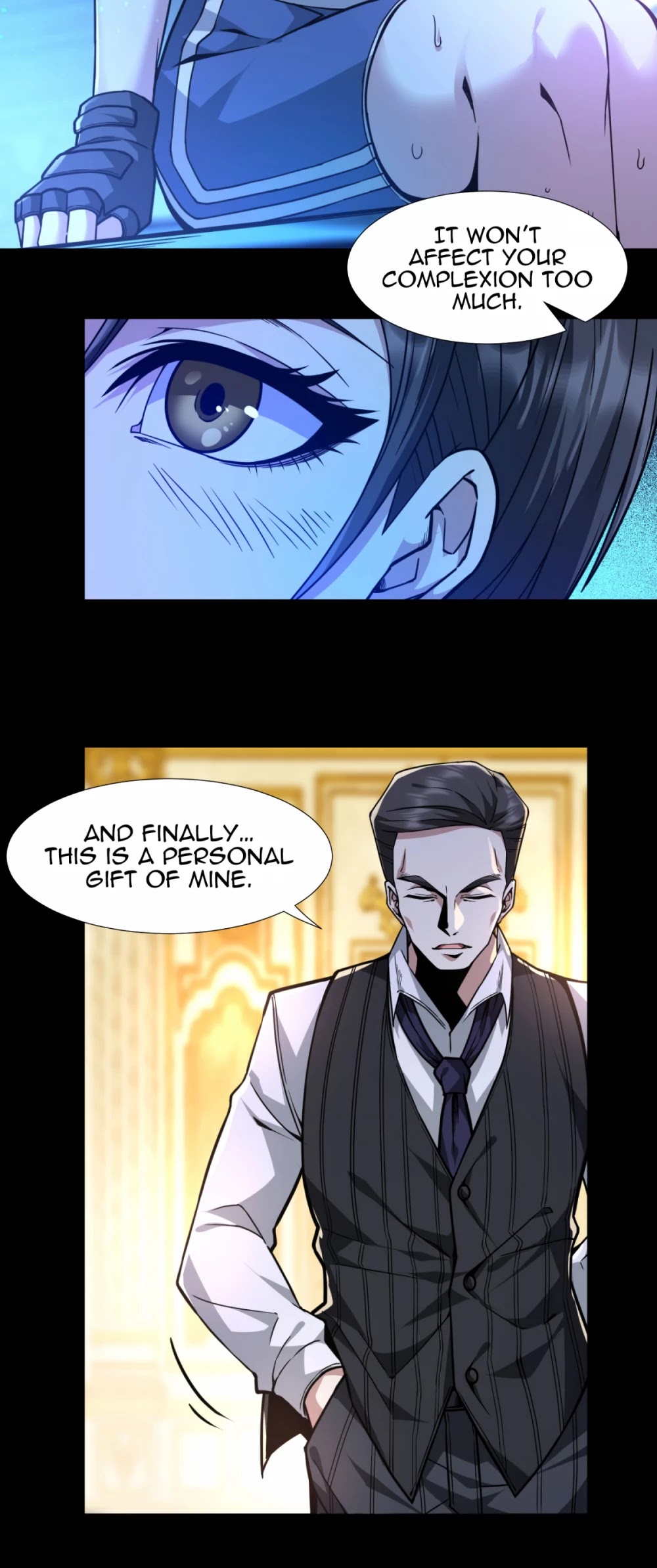 I'm Really Not the Evil God's Lackey Chapter 32 page 19 - Chapter 32: He's Changed You a Lot