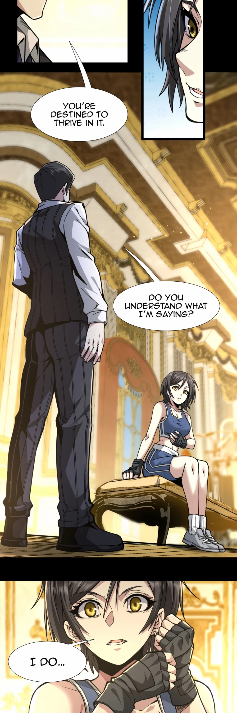 I'm Really Not the Evil God's Lackey Chapter 32 page 21 - Chapter 32: He's Changed You a Lot