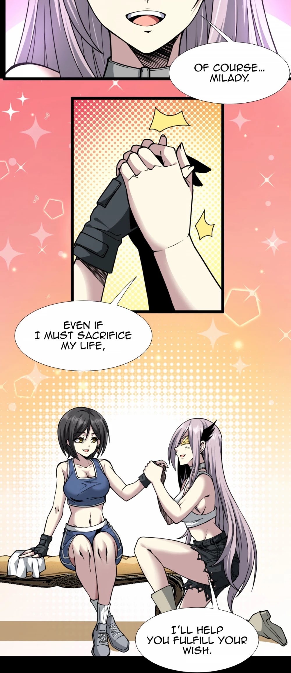 I'm Really Not the Evil God's Lackey Chapter 32 page 28 - Chapter 32: He's Changed You a Lot
