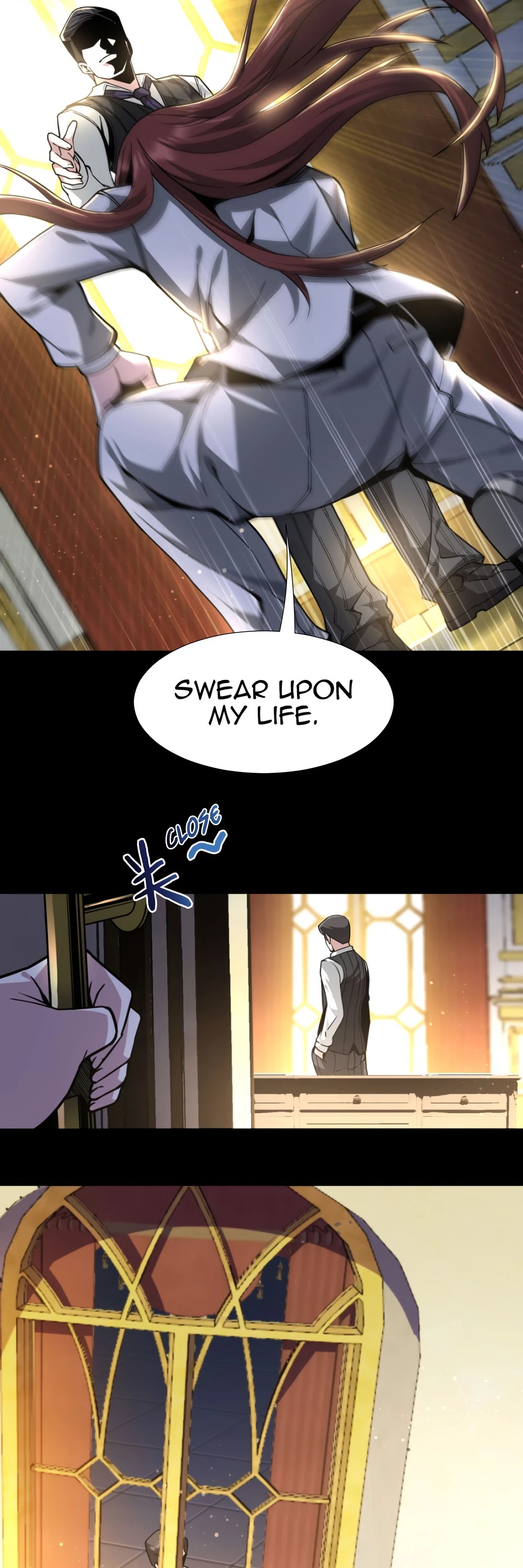 I'm Really Not the Evil God's Lackey Chapter 32 page 39 - Chapter 32: He's Changed You a Lot