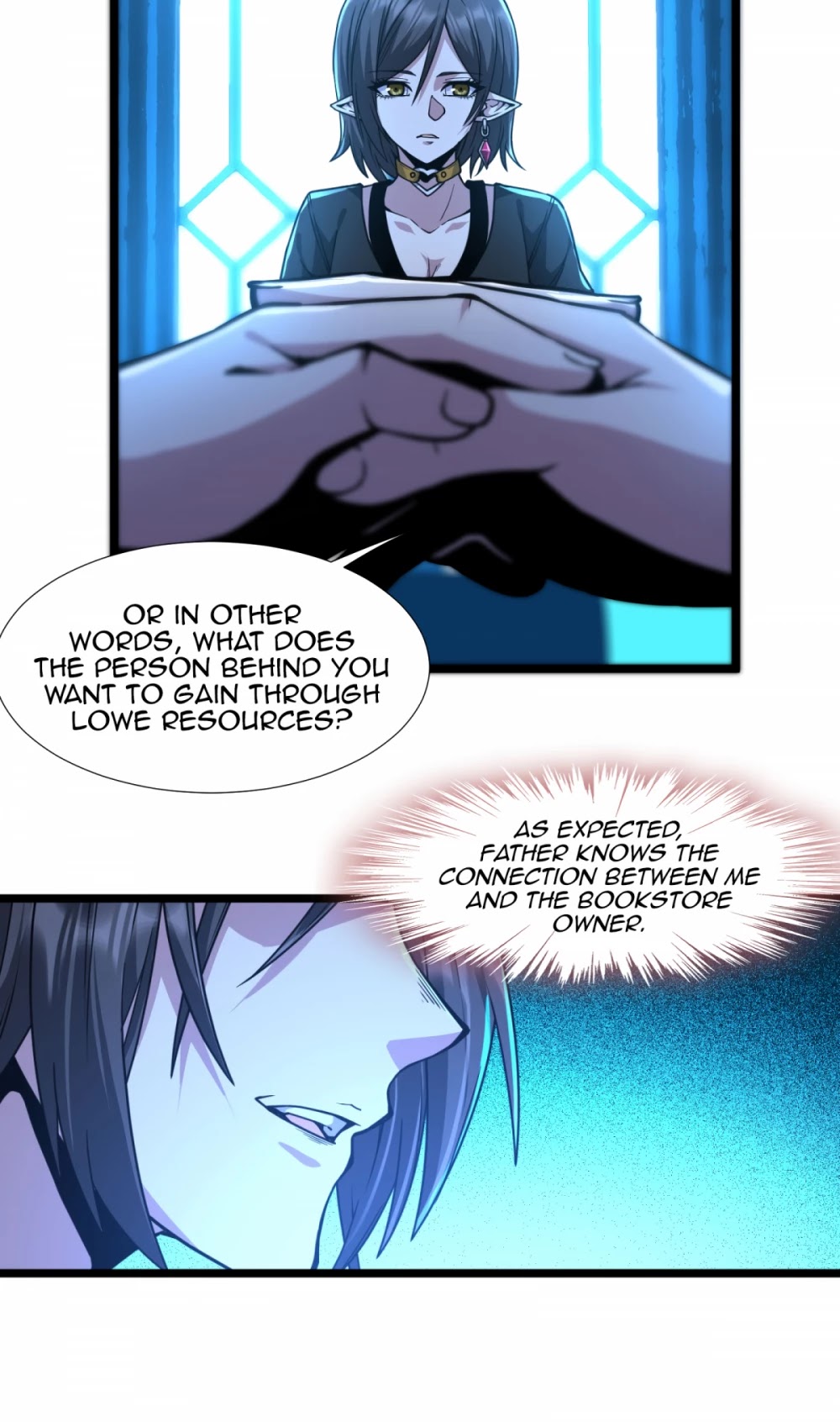I'm Really Not the Evil God's Lackey Chapter 32 page 49 - Chapter 32: He's Changed You a Lot