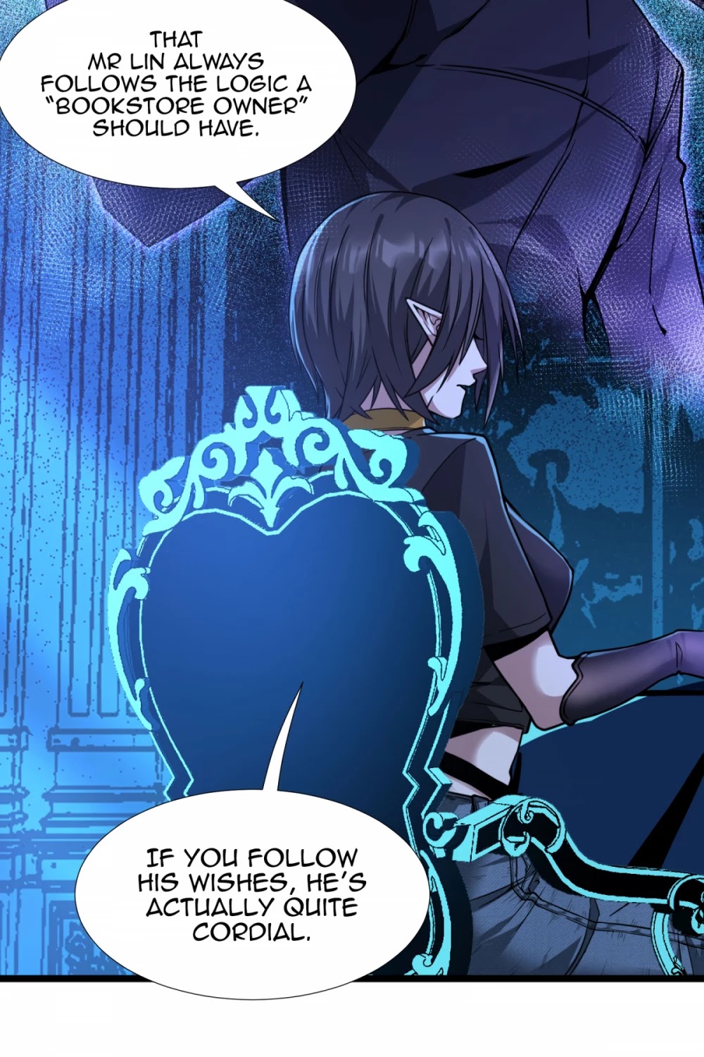 I'm Really Not the Evil God's Lackey Chapter 32 page 55 - Chapter 32: He's Changed You a Lot