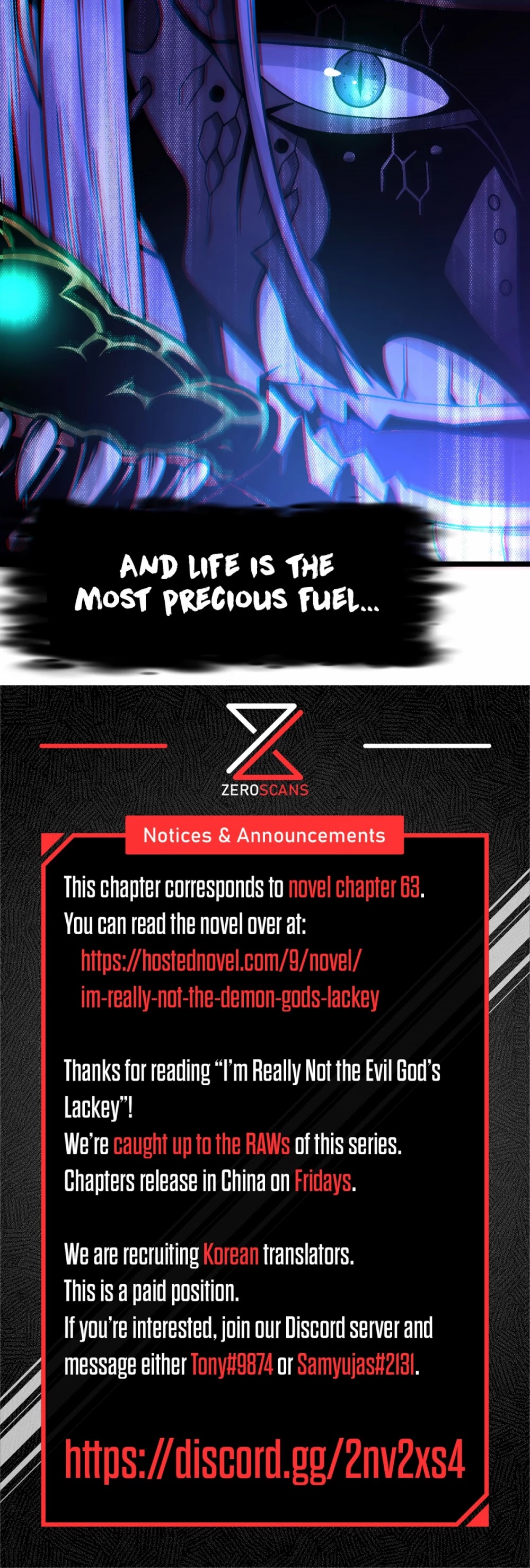 I'm Really Not the Evil God's Lackey Chapter 32 page 64 - Chapter 32: He's Changed You a Lot