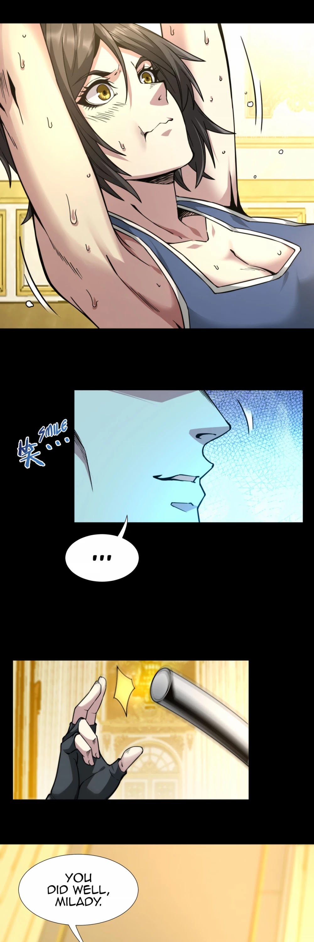 I'm Really Not the Evil God's Lackey Chapter 32 page 9 - Chapter 32: He's Changed You a Lot