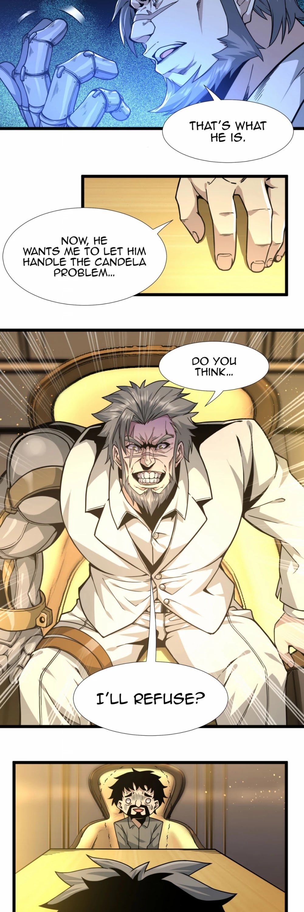 I'm Really Not the Evil God's Lackey Chapter 33 page 17 - Chapter 33: Transfer Request