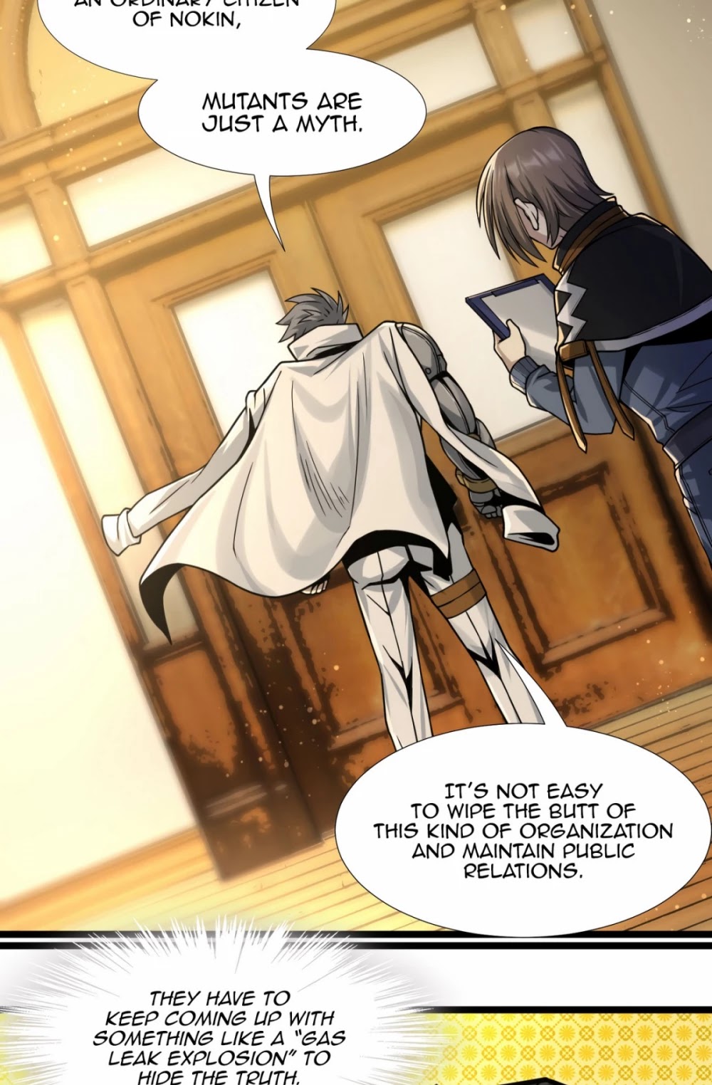 I'm Really Not the Evil God's Lackey Chapter 33 page 37 - Chapter 33: Transfer Request