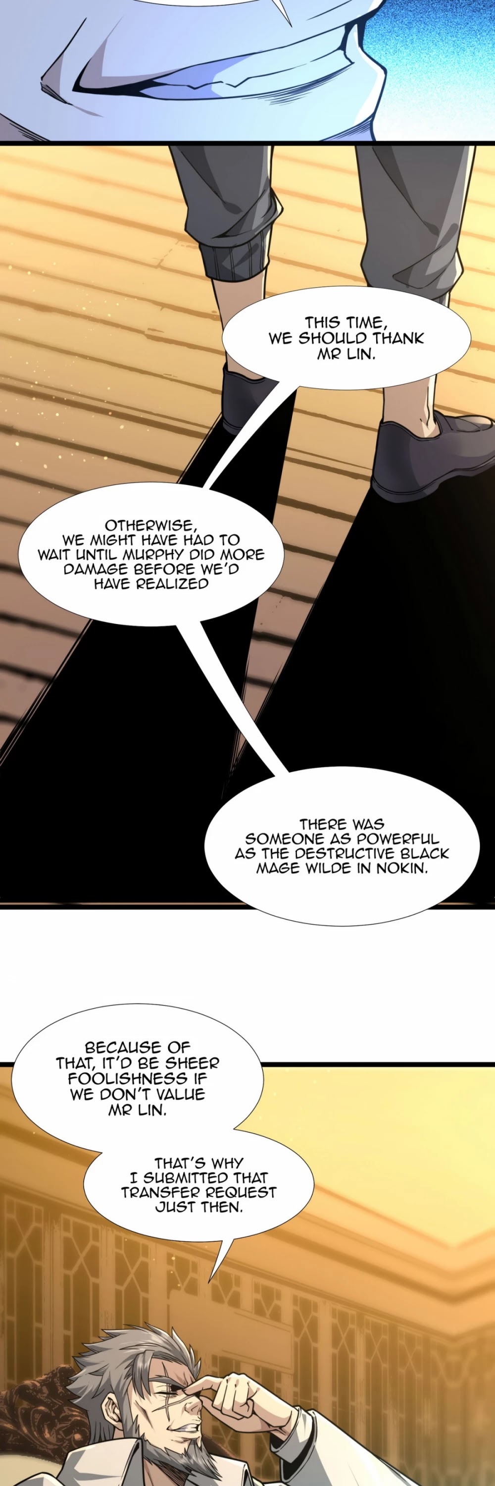 I'm Really Not the Evil God's Lackey Chapter 33 page 53 - Chapter 33: Transfer Request