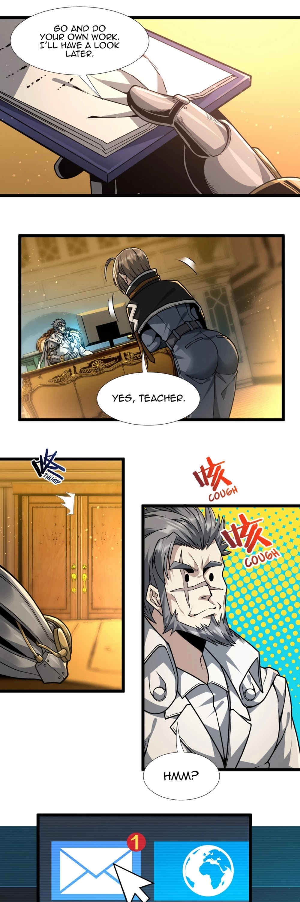 I'm Really Not the Evil God's Lackey Chapter 33 page 57 - Chapter 33: Transfer Request