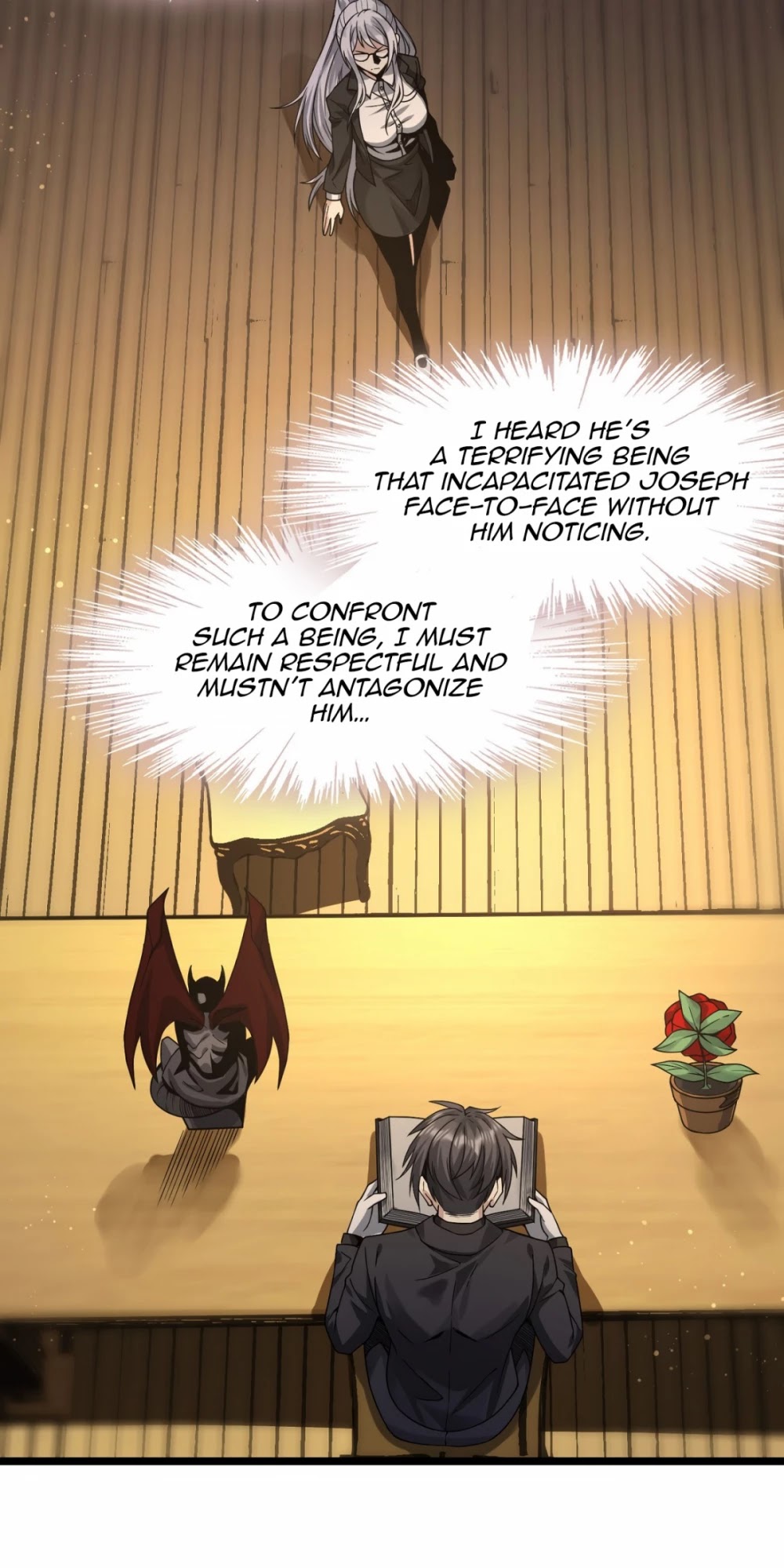 I'm Really Not the Evil God's Lackey Chapter 34 page 13 - Chapter 34: Your Next Line is