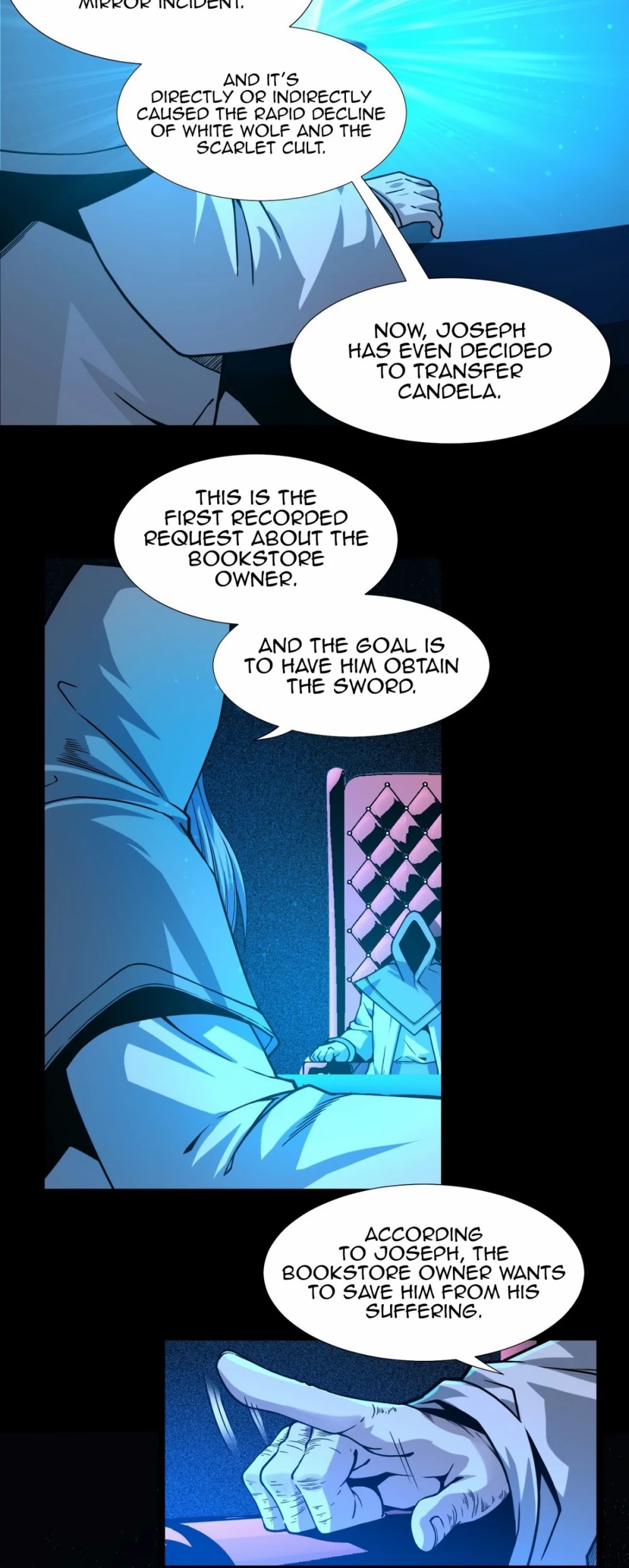 I'm Really Not the Evil God's Lackey Chapter 34 page 3 - Chapter 34: Your Next Line is