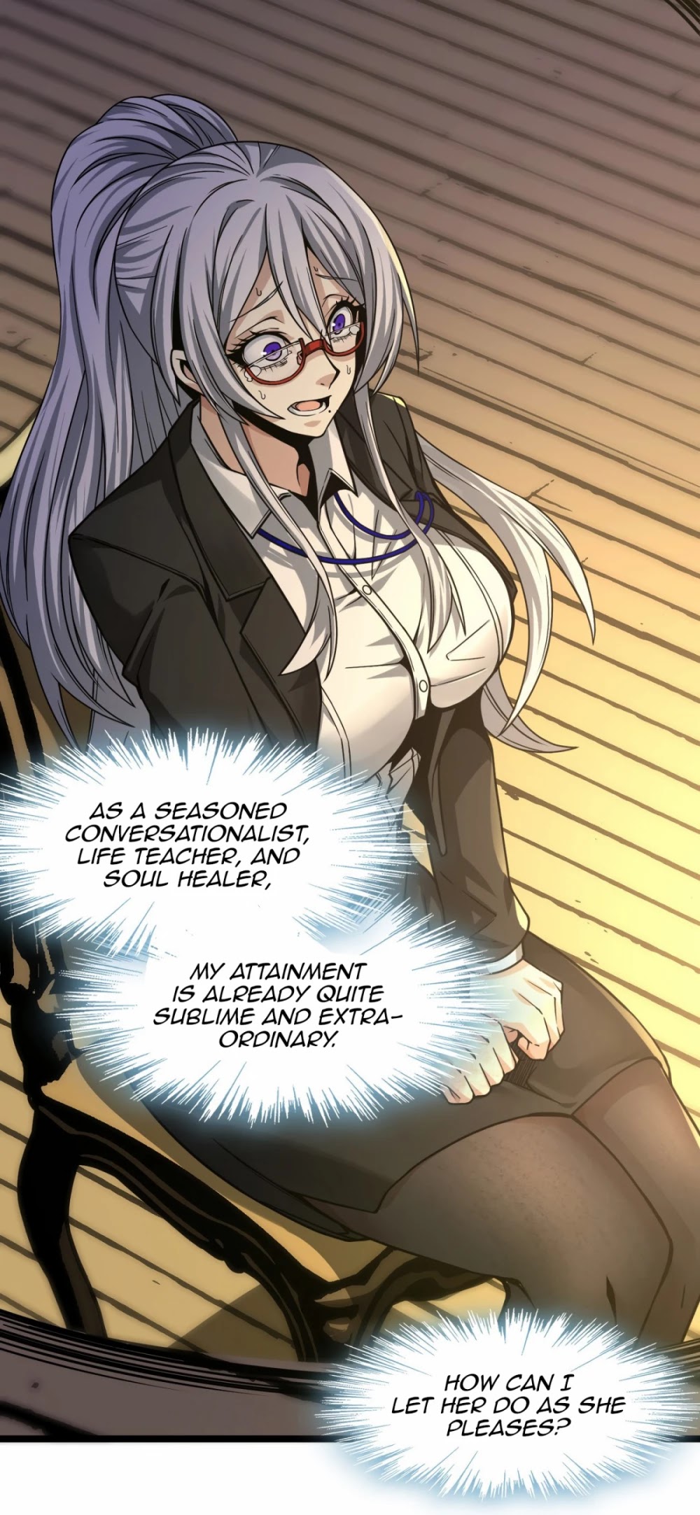 I'm Really Not the Evil God's Lackey Chapter 34 page 31 - Chapter 34: Your Next Line is