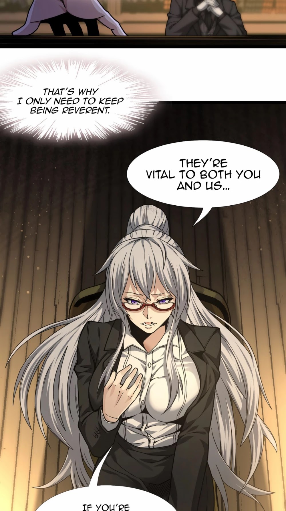 I'm Really Not the Evil God's Lackey Chapter 34 page 39 - Chapter 34: Your Next Line is