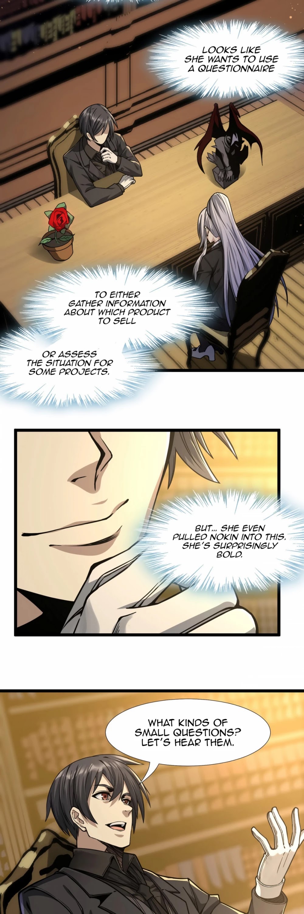 I'm Really Not the Evil God's Lackey Chapter 34 page 41 - Chapter 34: Your Next Line is