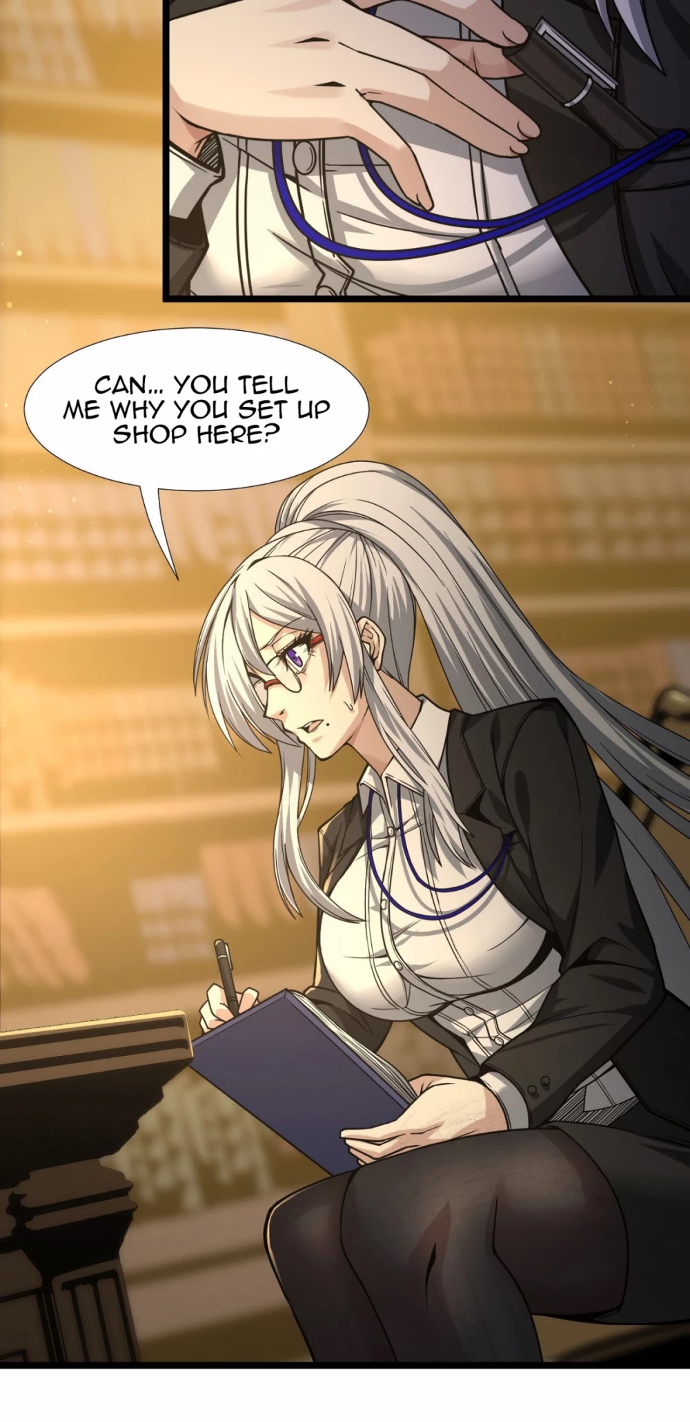 I'm Really Not the Evil God's Lackey Chapter 34 page 43 - Chapter 34: Your Next Line is