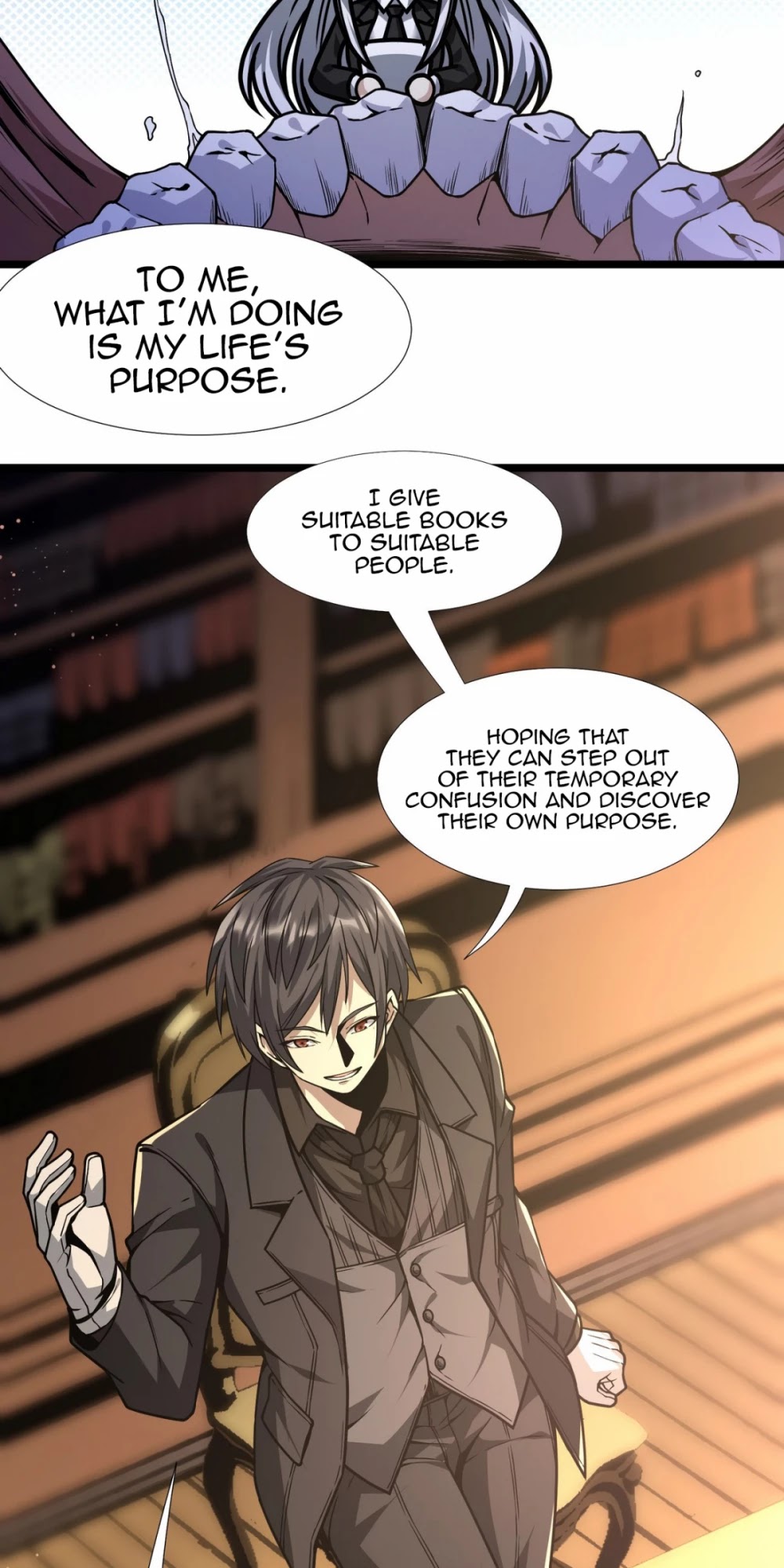 I'm Really Not the Evil God's Lackey Chapter 34 page 56 - Chapter 34: Your Next Line is